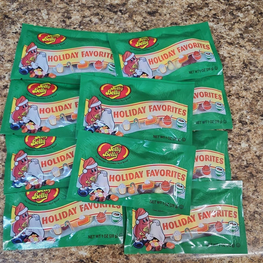 Jelly Belly Holiday Favorites 10 Jelly Beans Grab & Go Bags 1 Oz each