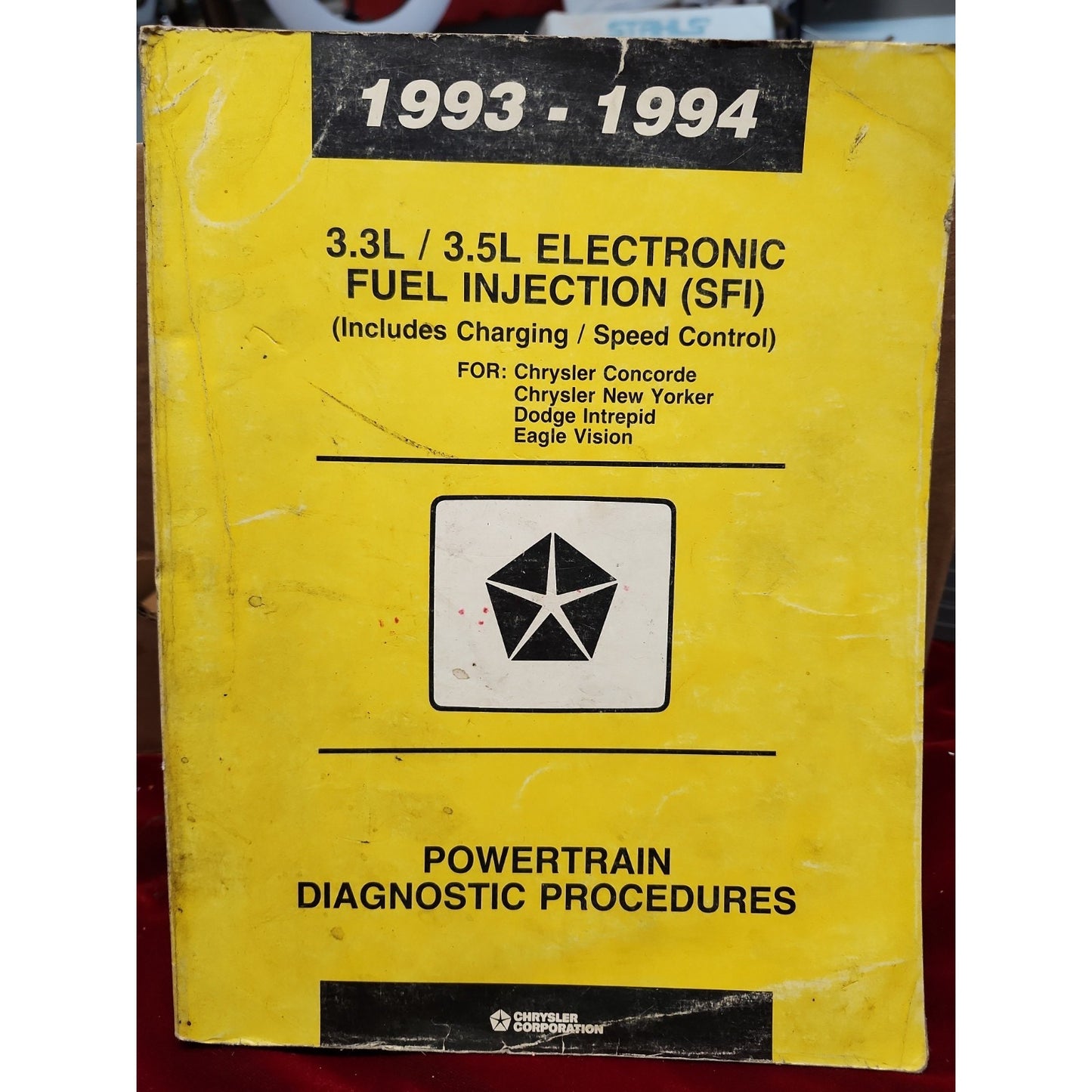 1993-1994 3.3L/3.5L Electronic Fuel Injection Powertrain Diagnostic Procedures