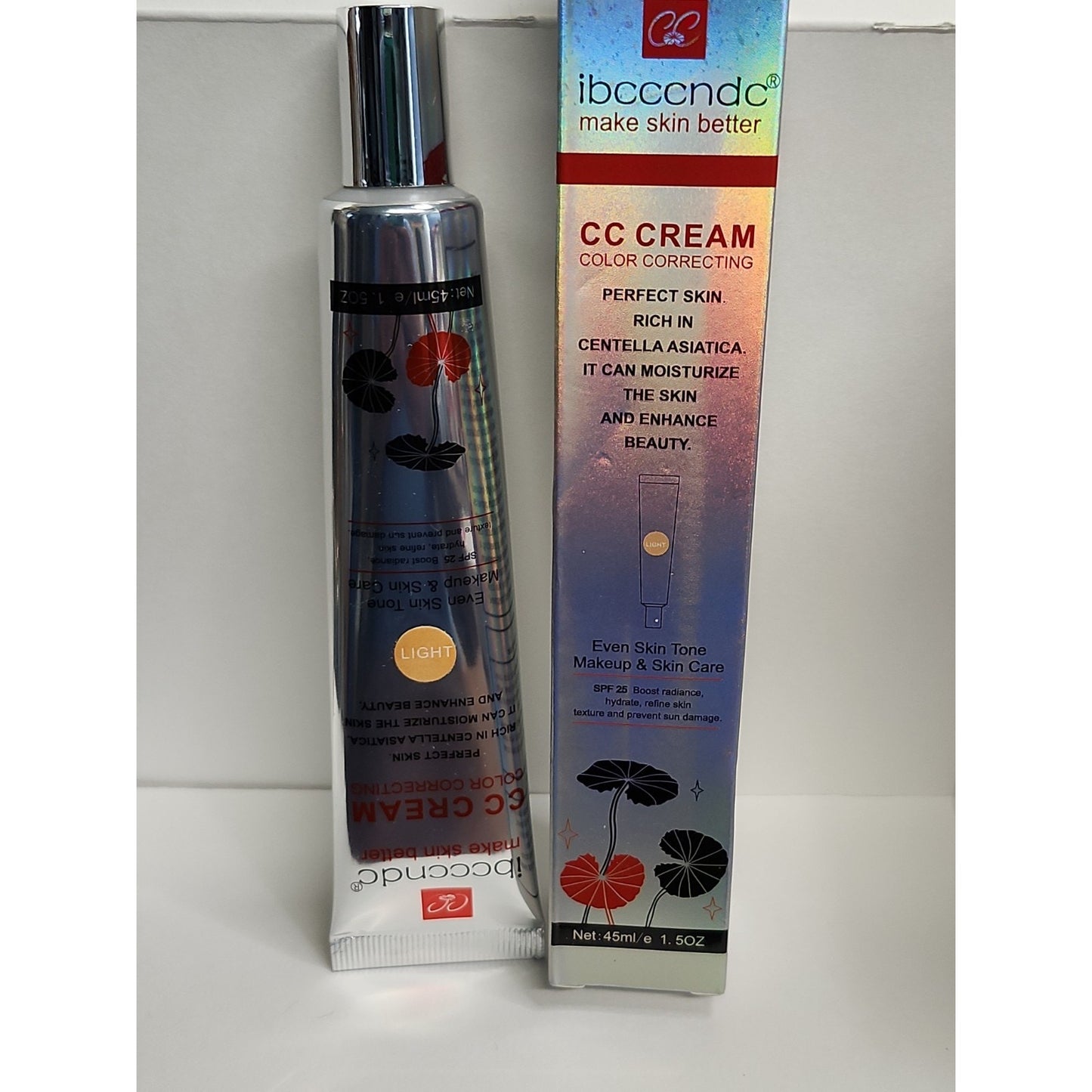 Ibcccndc Cc Cream Color Correcting LIGHT Exp 07/2027 Sealed SPF 25 1.5oz