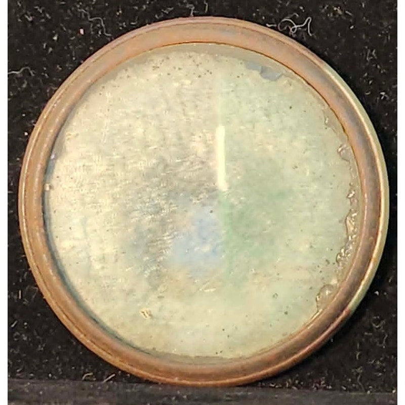 Vintage Antique Woman Portrait Compact Pocket Mirror Celluloid Sepia Retro