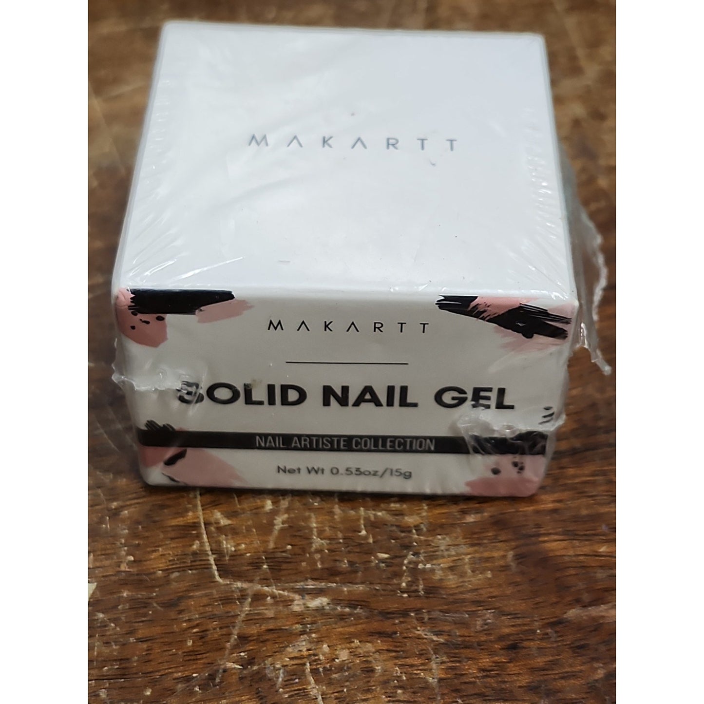 Makartt Solid Nail Glue Gel: Extra Strong Gel for Press On clear