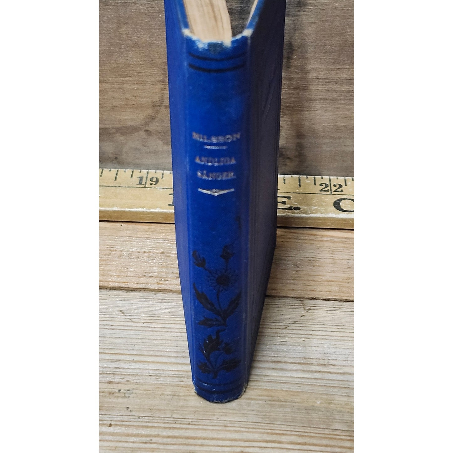 Antique 1898 Andliga Sanger 2nd Enlarged Edition Swedish Christian Hymnal