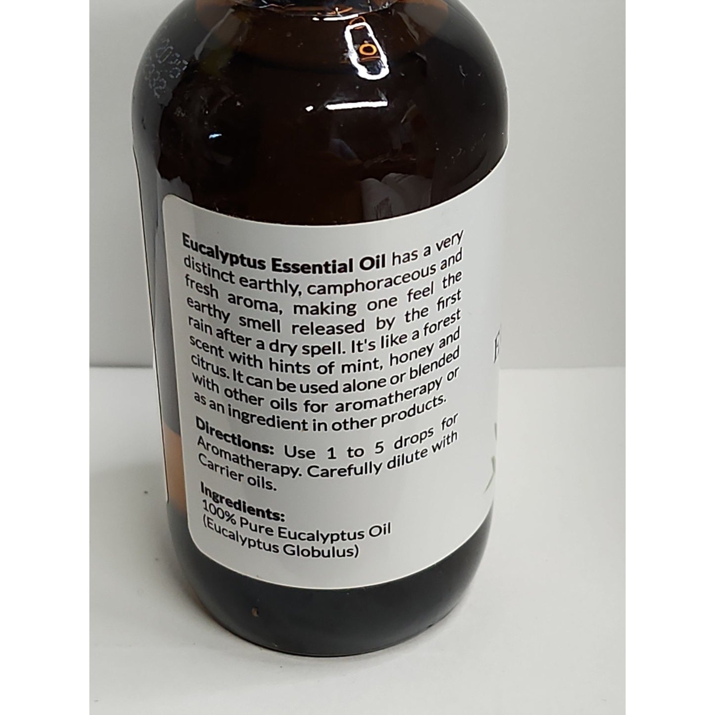 Naturobliss 100% Pure Natural Undiluted Eucalyptus Essential Oil (4Oz) EXP 6/28