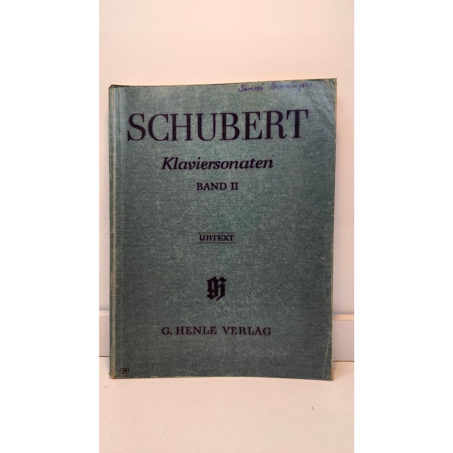 VTG Schubert Klaviersonaten Band II Urtext G Henle Verlag Piano Sheet Music Book