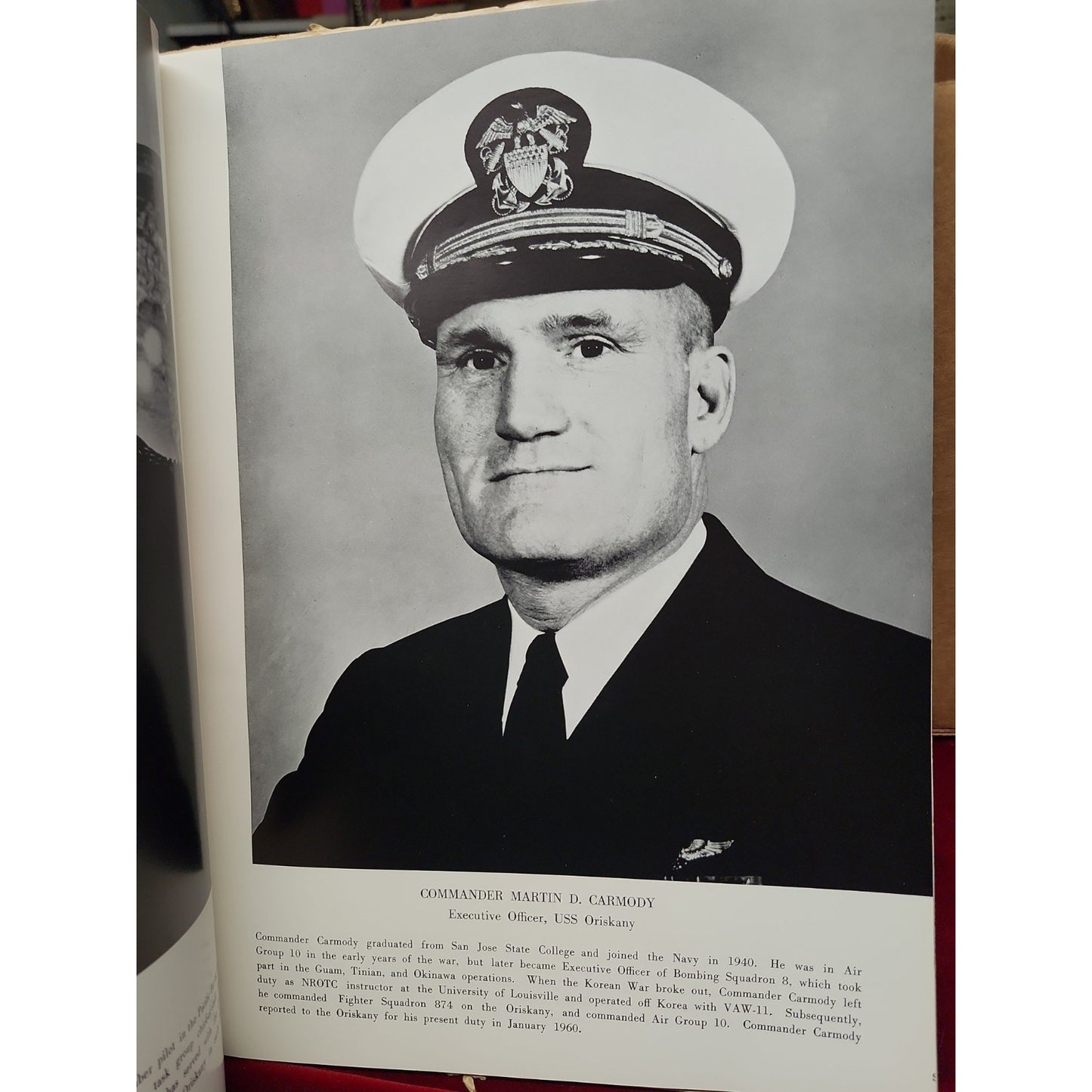 1960 USS Oriskany CVA-34 Far East Cruise Deployment Book Paperbook