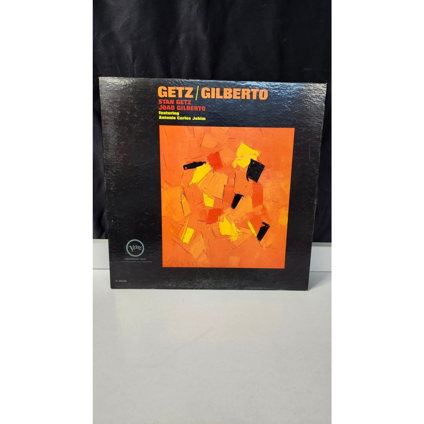 Stan Getz Joao Gilberto LP Record Album Bossa Nova Jazz 1964 Gatefold V-8545