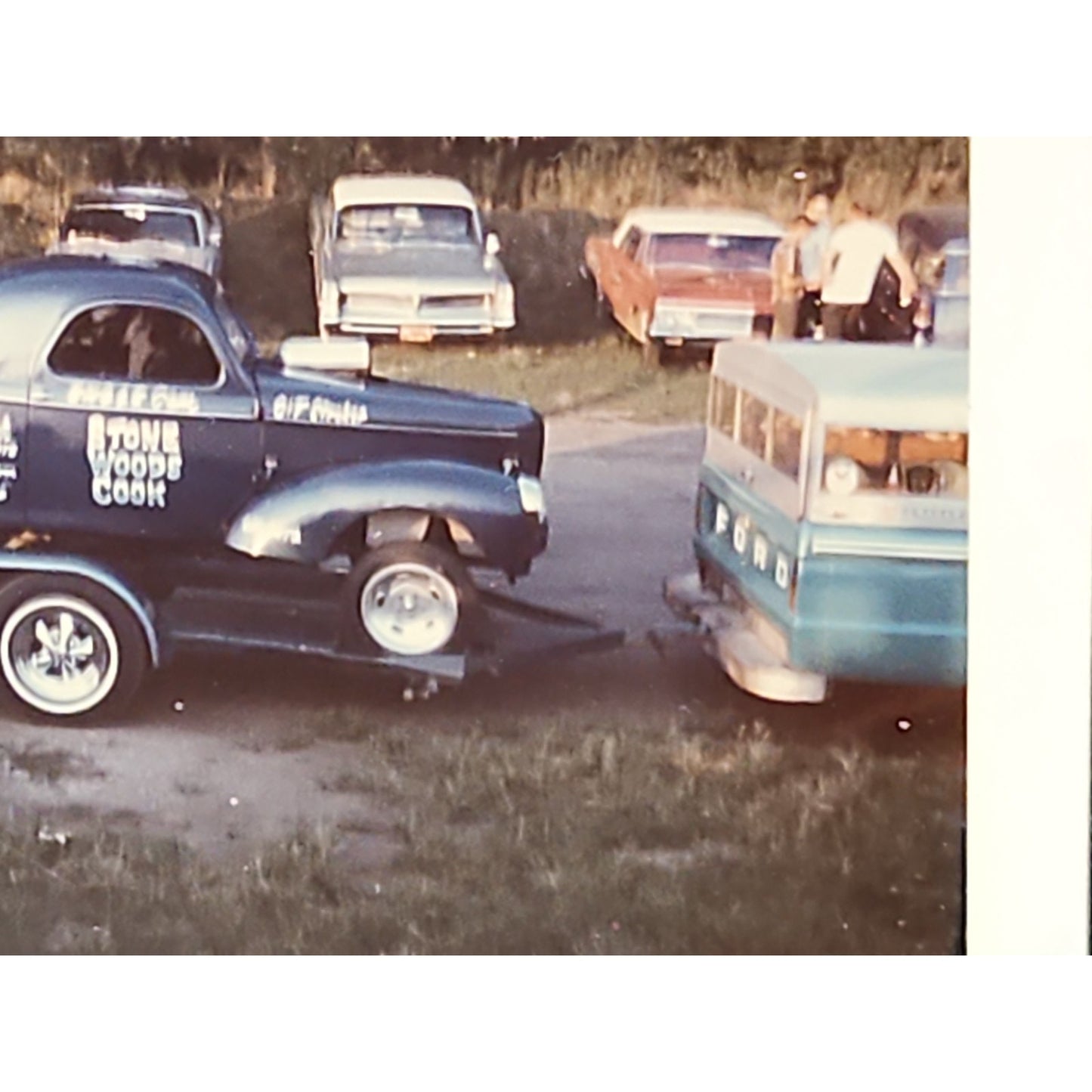 1966 Spring Nationals Champion Willys Coupe Drag Racing Photo Stone Woode Cook