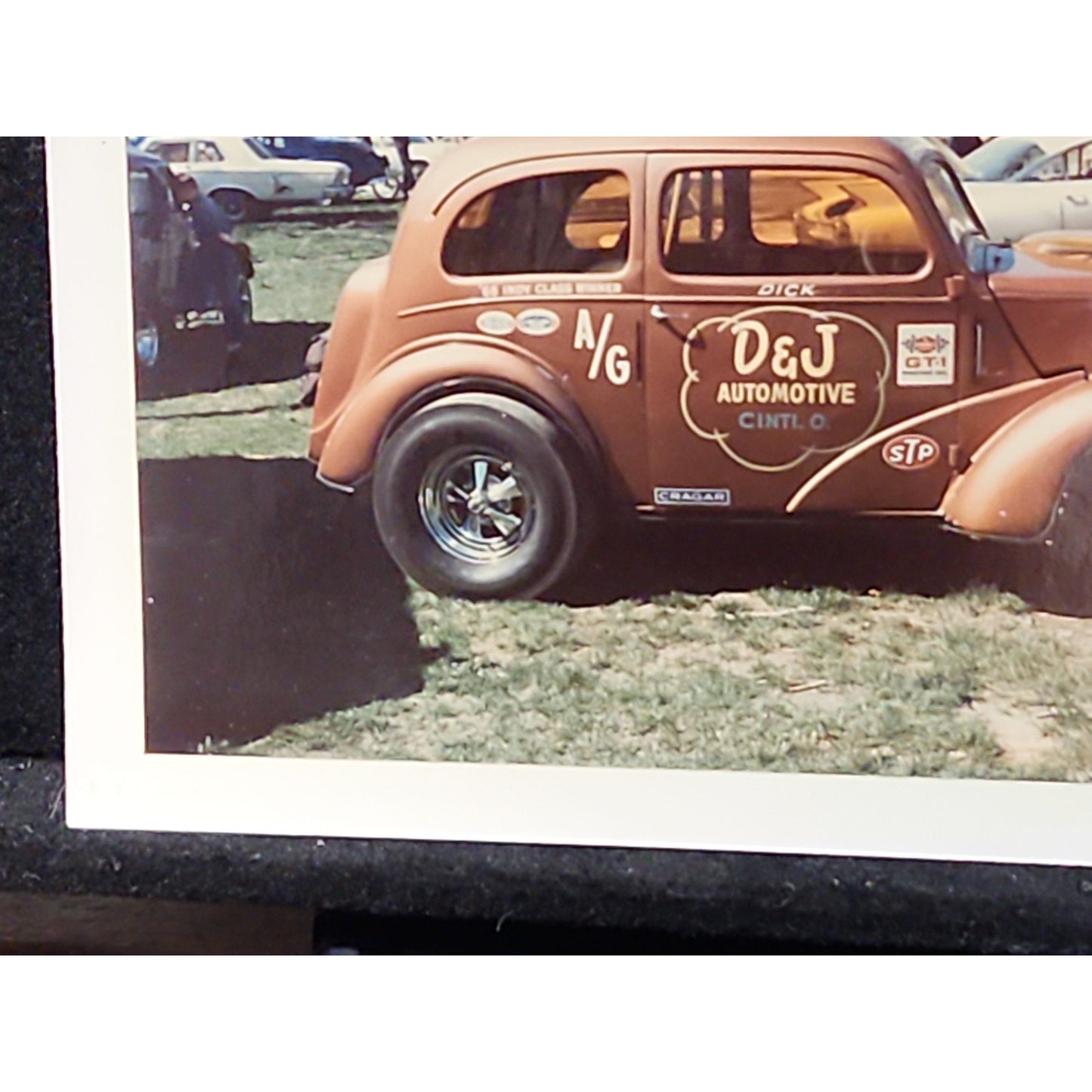 1968 D&J Automotive A/G Gasser Drag Racing Photo Cincinnati Ohio Edgewater Drag