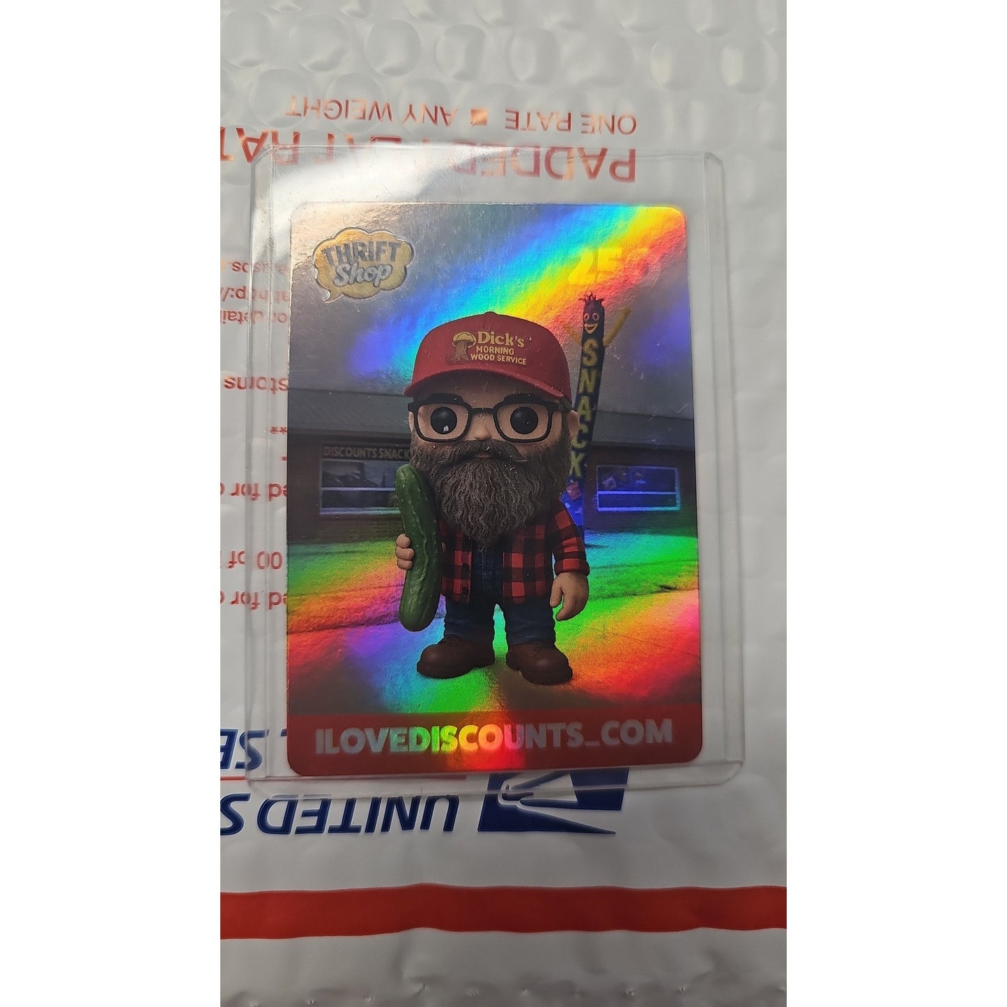 ThriftWorx Shop Trading Card Holographic Ilovediscounts Com Edition 31/100