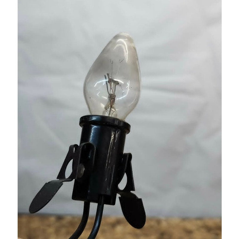 Vintage Brass Diamond Cut Crystal Glass Table Lamp Night Light Hollywood Regency