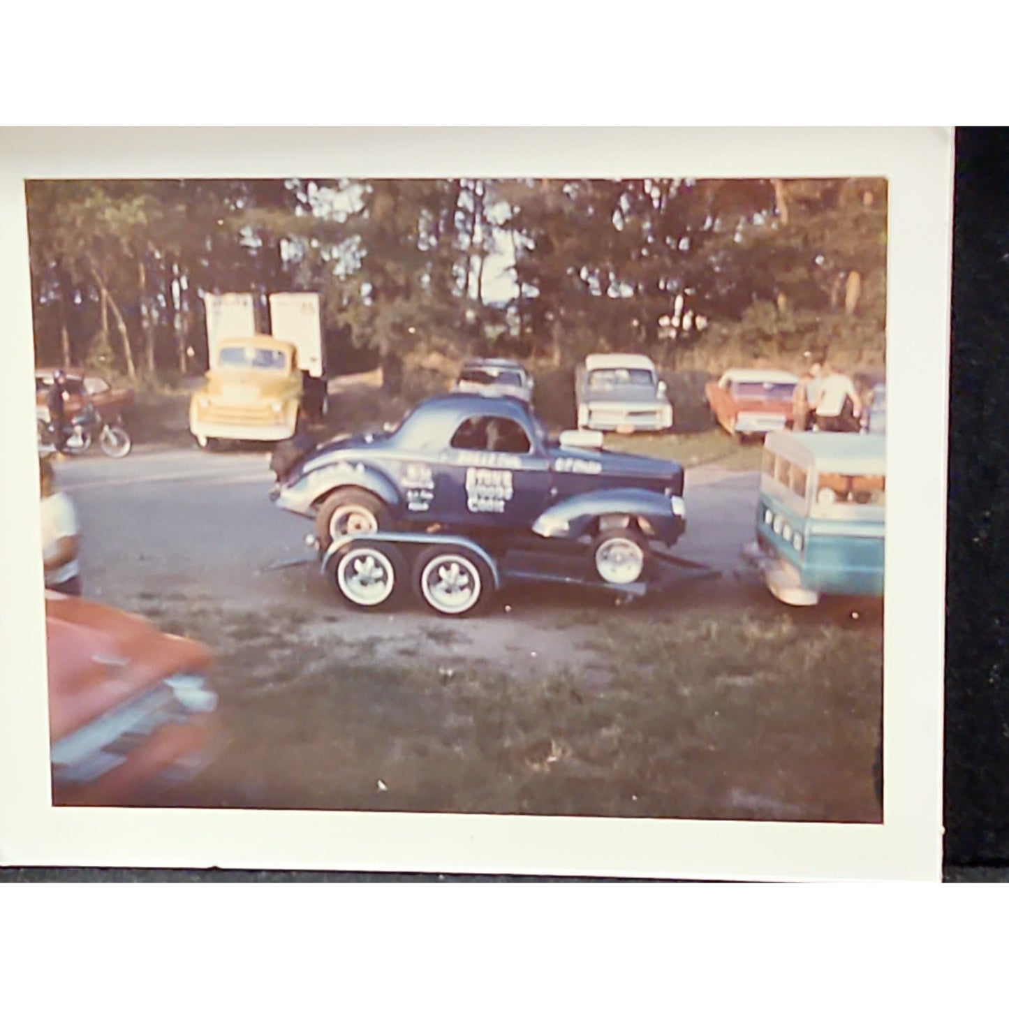 1966 Spring Nationals Champion Willys Coupe Drag Racing Photo Stone Woode Cook