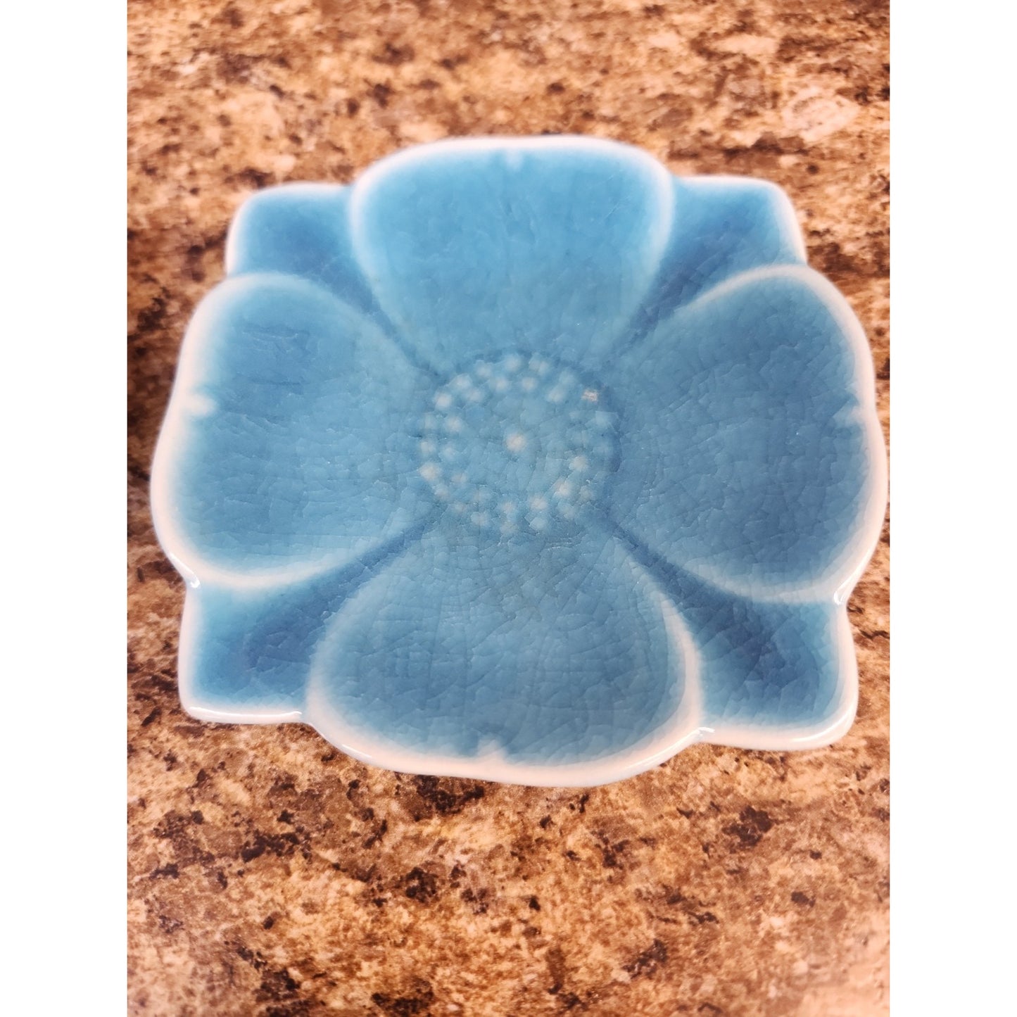 Rookwood Pottery 6853 XLV1 Blue Ceramic Pin Trays