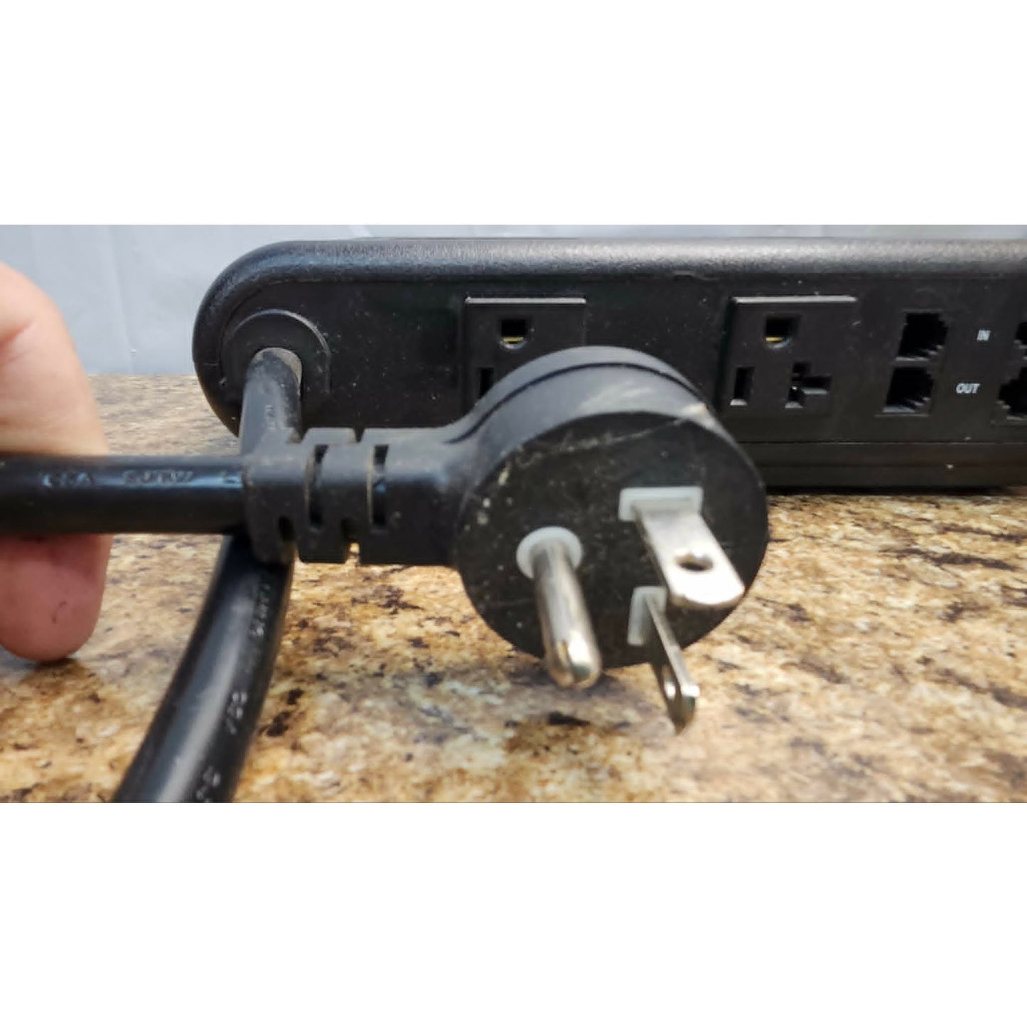 Innovolt CV TFB 3411 Power Protection Surge Protector Device 120VAC 20A Black