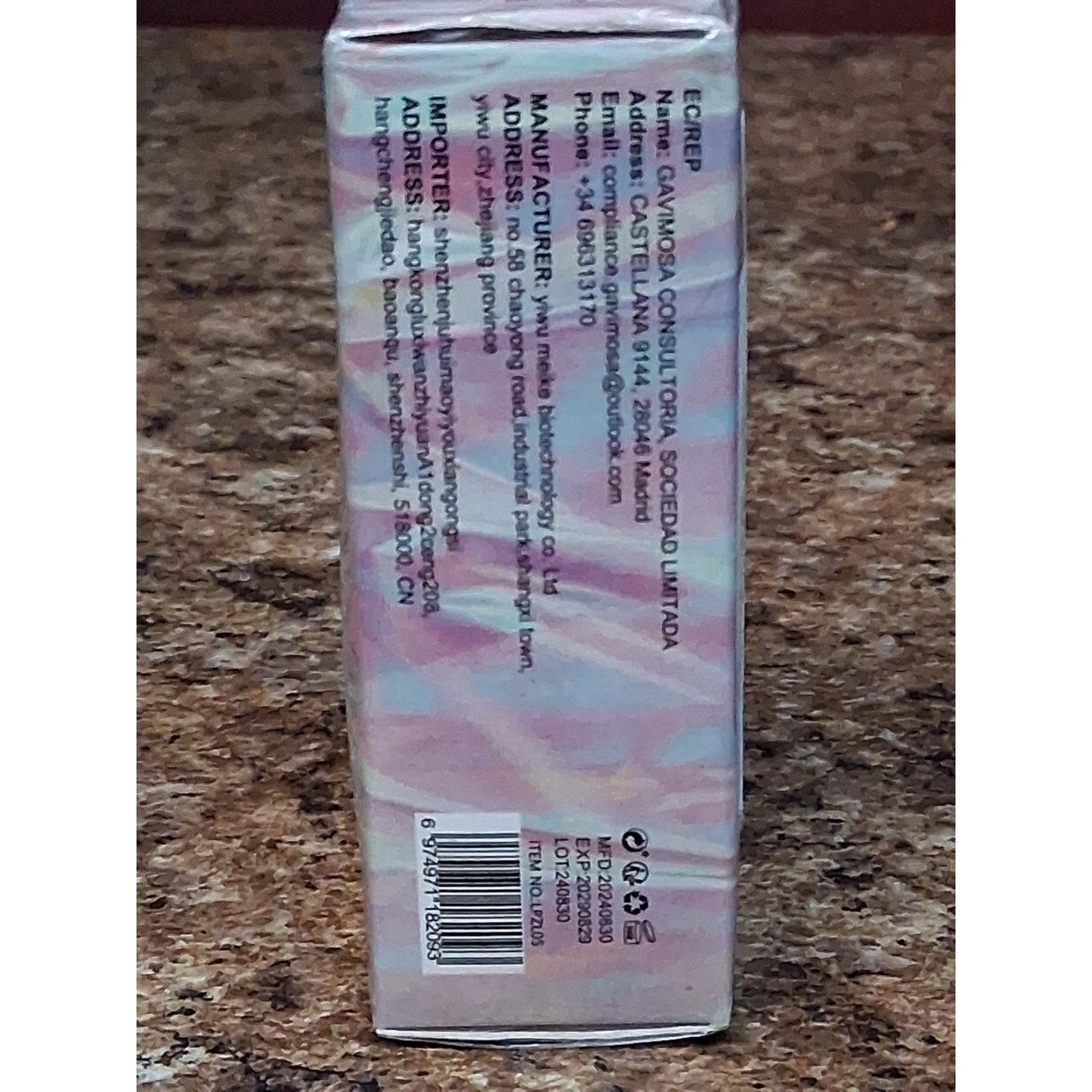 Dageda Body Glitter Gel Roll-On Face Glitter Mermaid Party Makeup Festival NIB