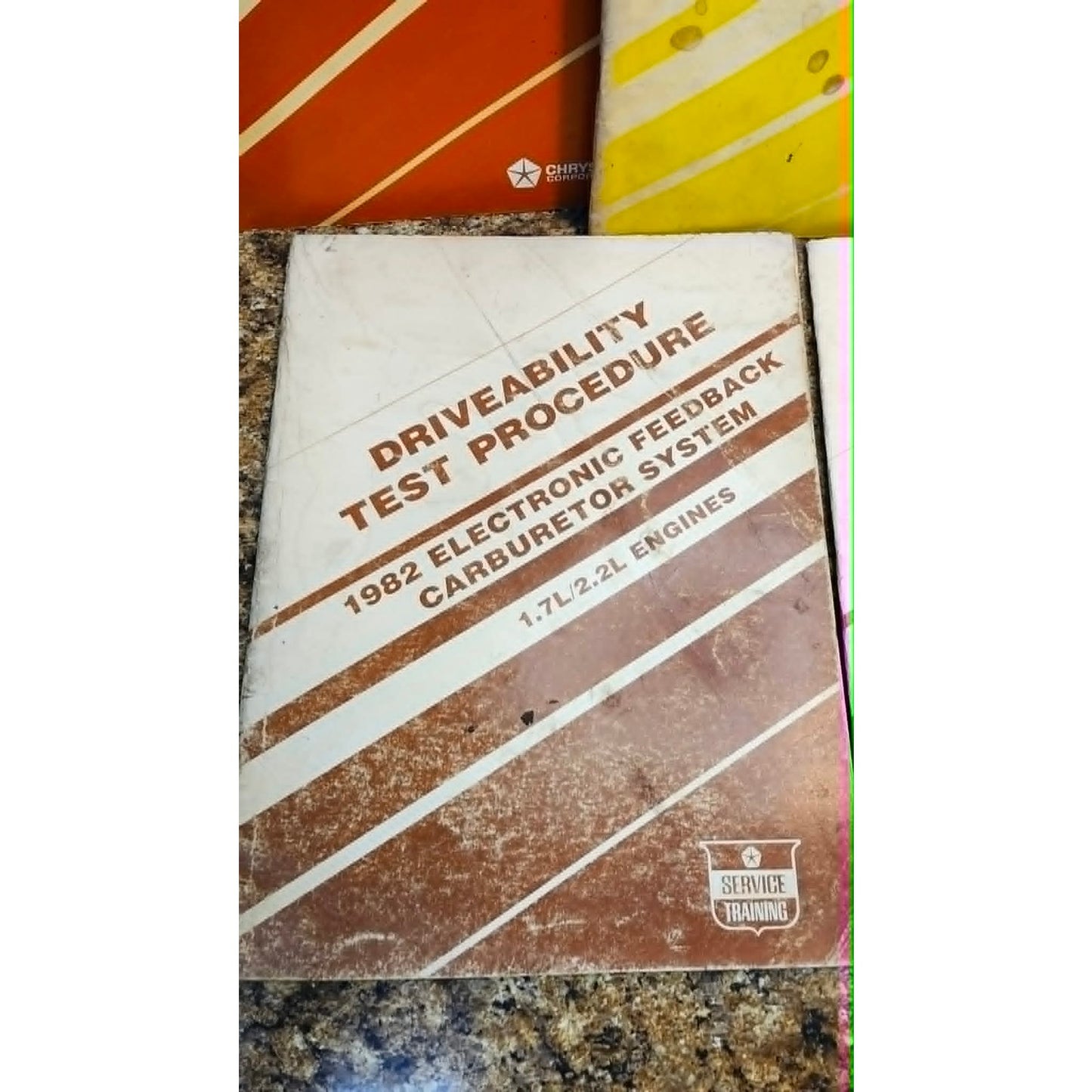 1983 Chrysler Driveability Test Procedure Manuals Lot of 5 Electronic Feedback