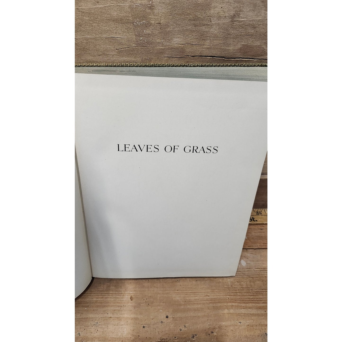 Vintage 1940 Walt Whitman Leaves of Grass Book Lewis C. Daniel Doubleday Doran