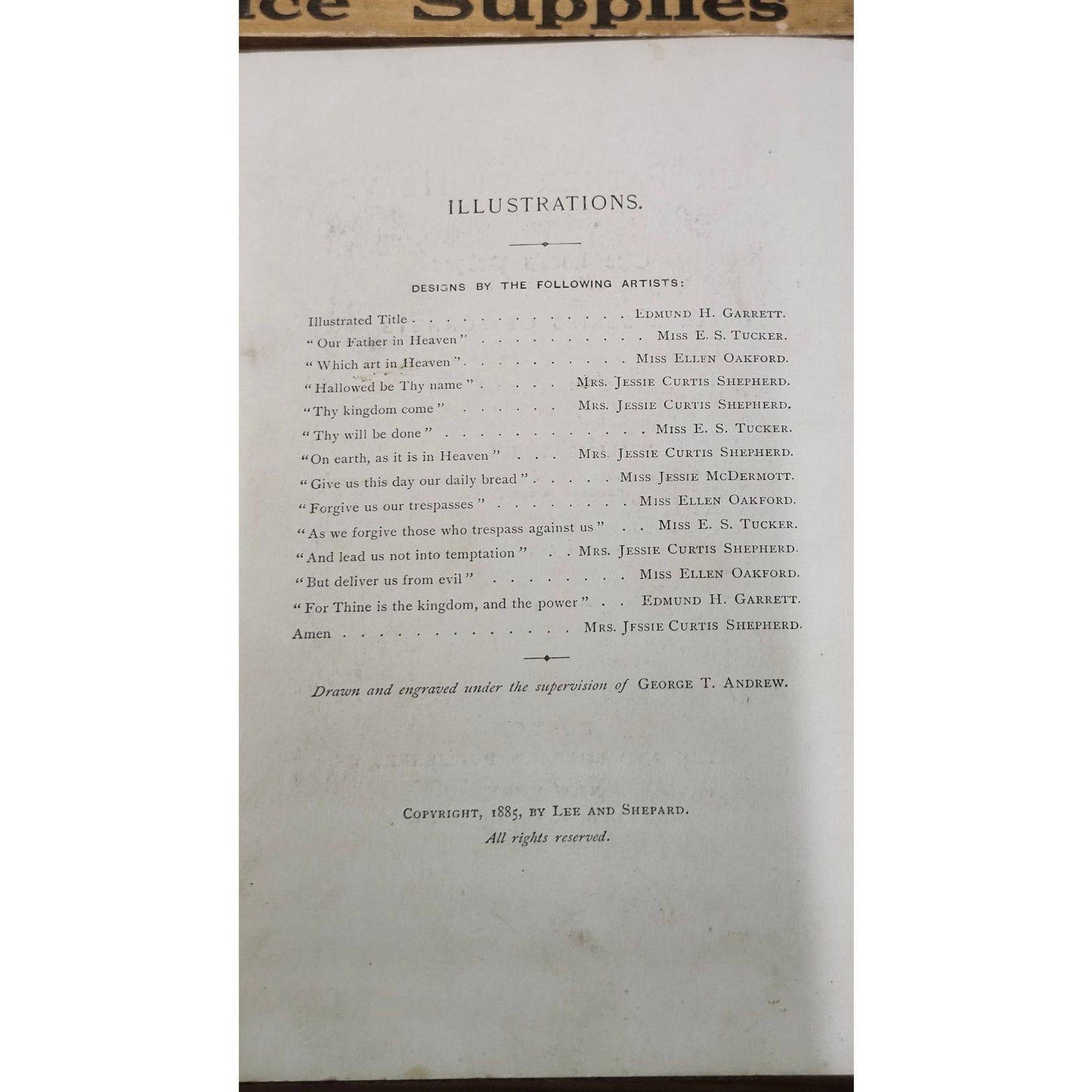 Our Father in Heaven The Lord's Prayer Series of Sonnets William C. Richards