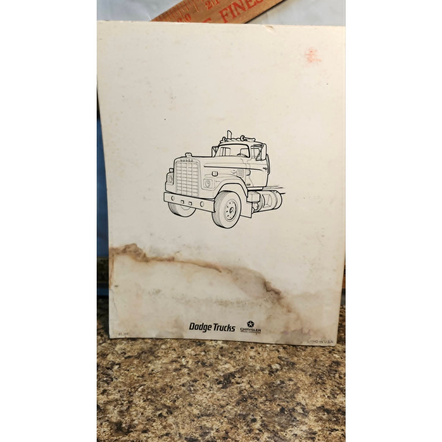 Vintage Chrysler Spicer Axle In The Dodge Truck Line Service Training Manual