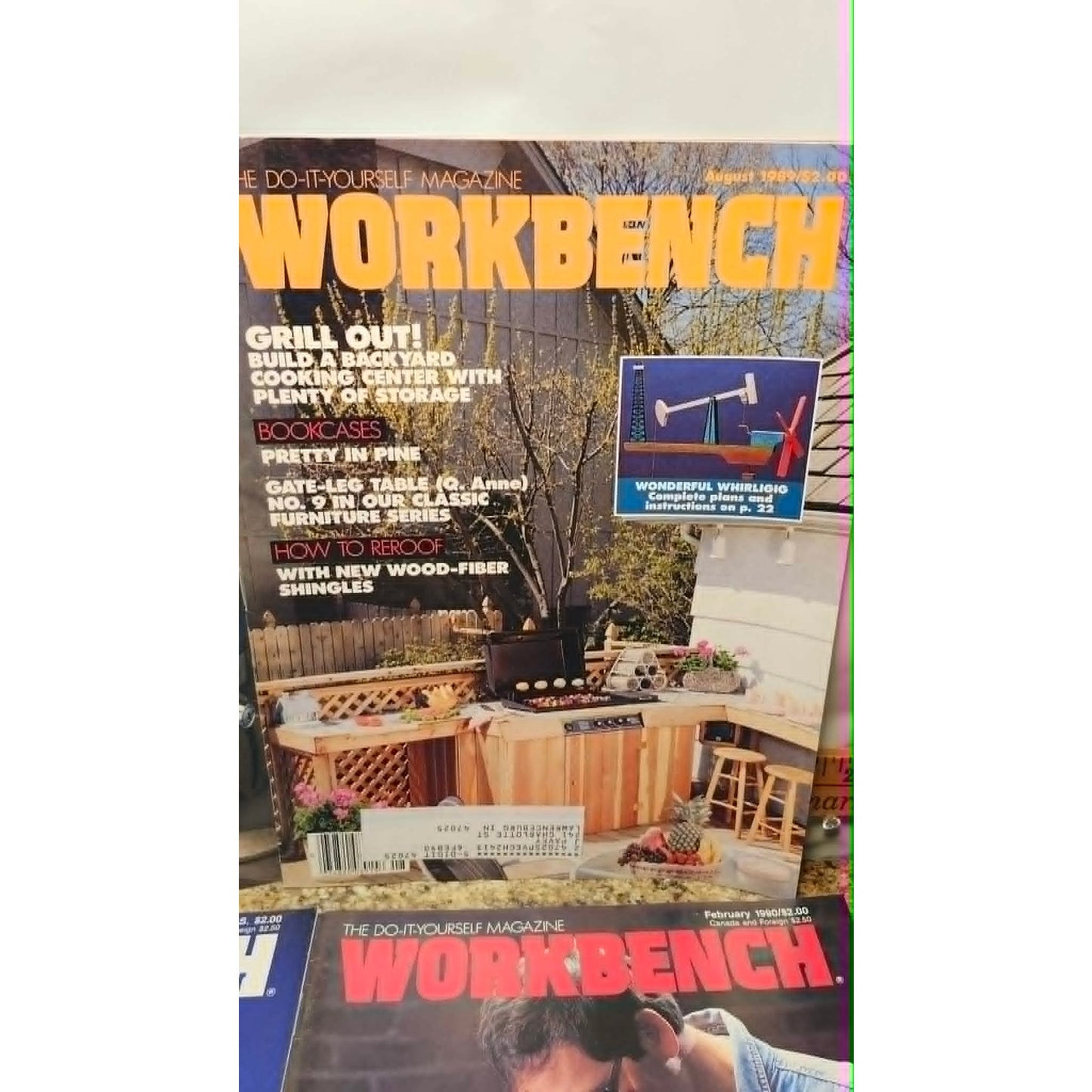 Lot of 6 Workbench Magazine DIY Woodworking Home Improvement Project Guides