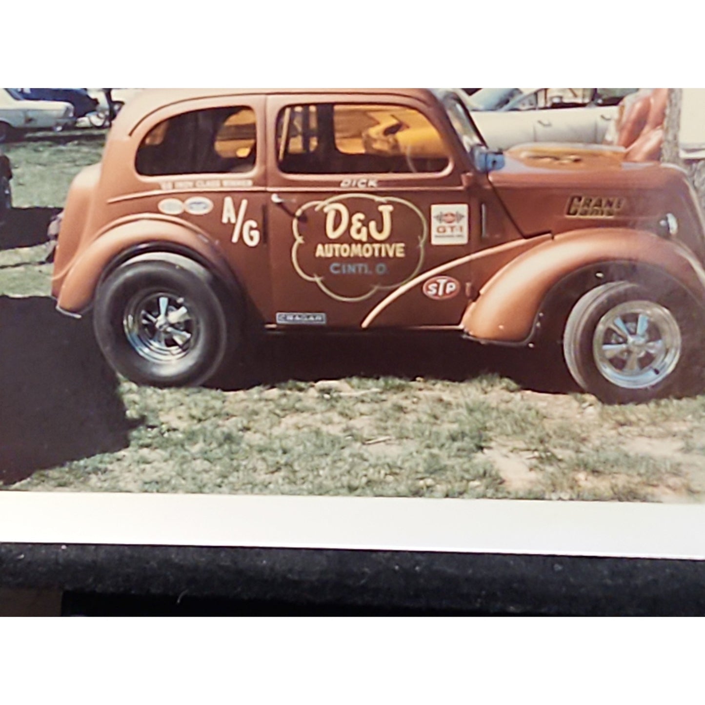 1968 D&J Automotive A/G Gasser Drag Racing Photo Cincinnati Ohio Edgewater Drag