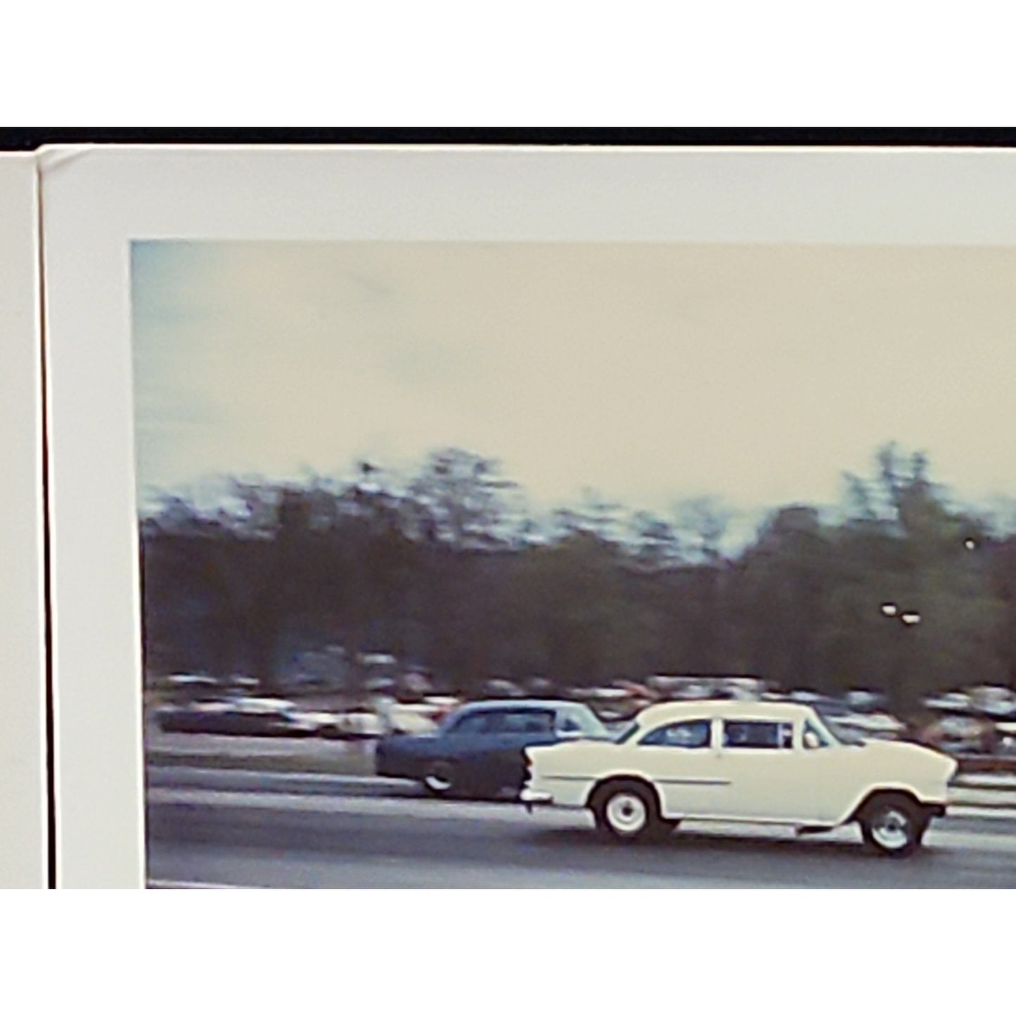 Lot Of 2 White Lightning C/Gas 1955 Chevy Drag Racing Photos Edgewater 1967
