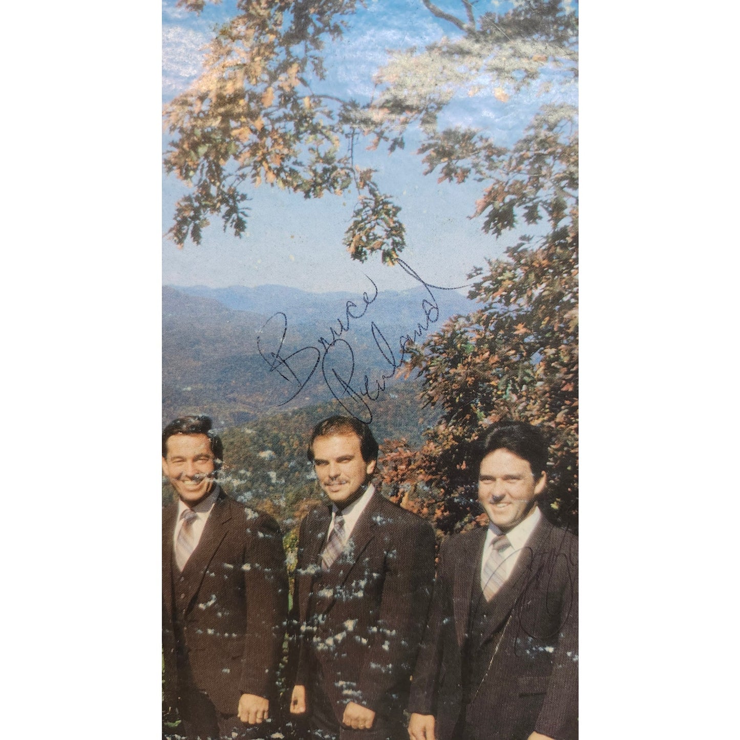 Signed The Primitive Quartet Who Do You Think Bluegrass Gospel 1980 LP No Disc