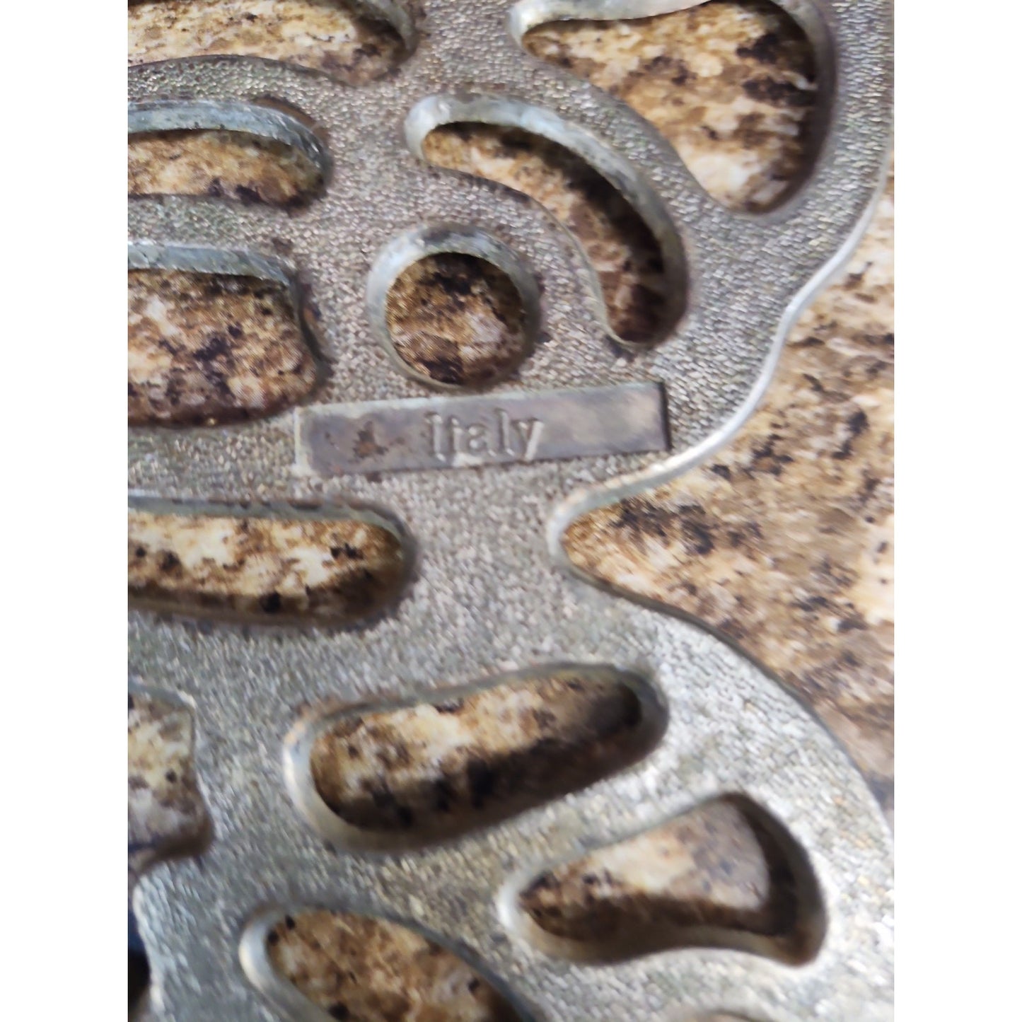 VINTAGE F.B. ROGERS EP ZINC BUTTERFLY TRIVET POT HOLDER - ITALY