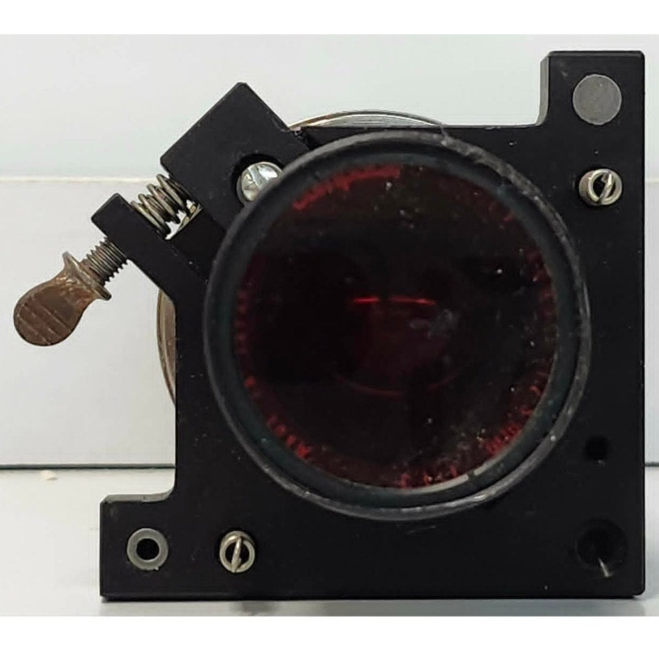 Computar Lockheed Martin Fairchild Systems Camera 12 5mm TV Lens Red Filter