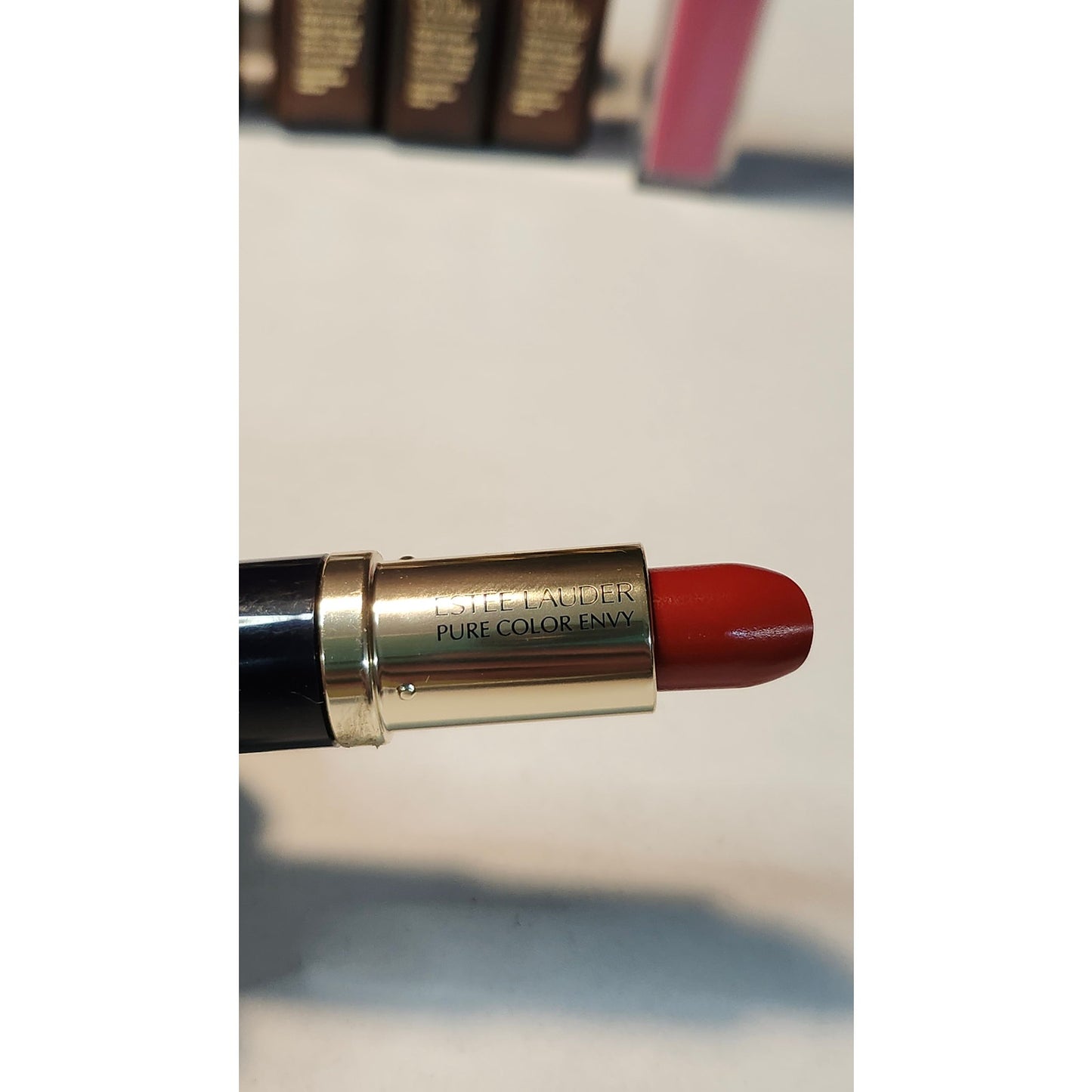 Estee Lauder Makeup Skincare Lot Advanced Night Repair Serum Lipstick Lip Gloss