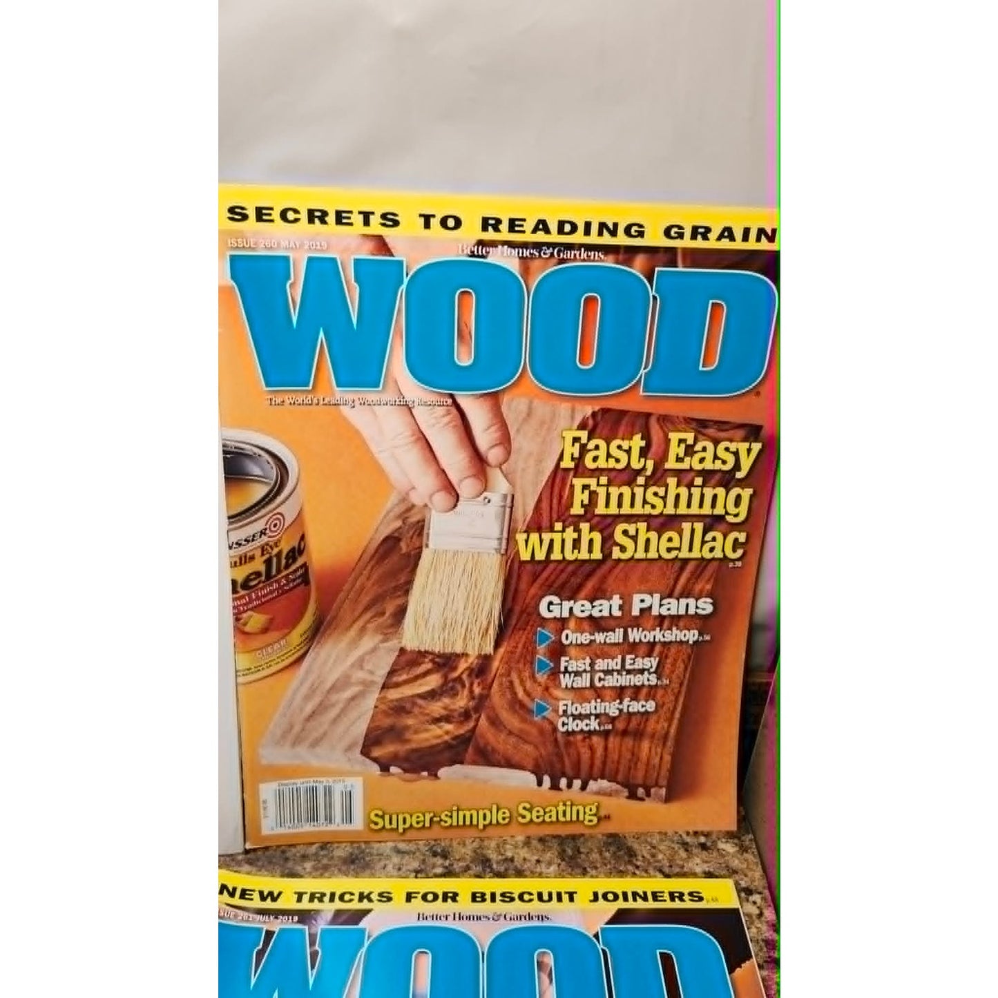 Lot of 6 WOOD Magazine Woodworking DIY Furniture Building Project Guides