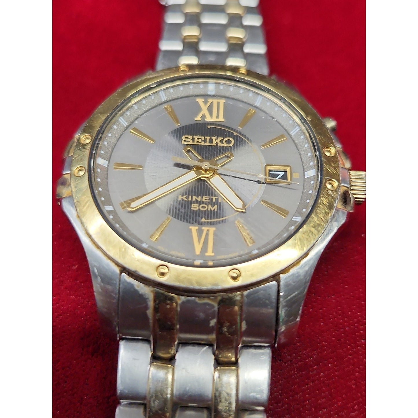 Seiko Model 5m62-0cx0 Men's Watch