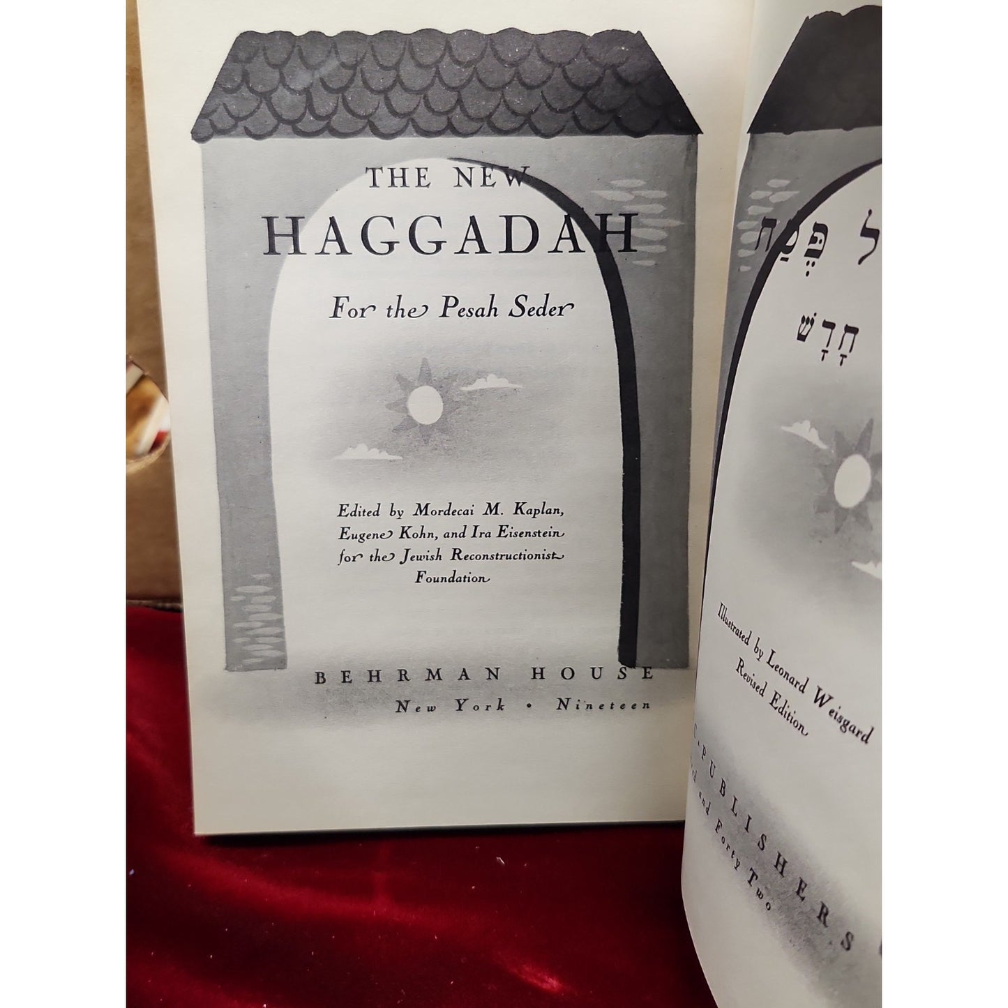 The New Haggadah 11th Printing 1953