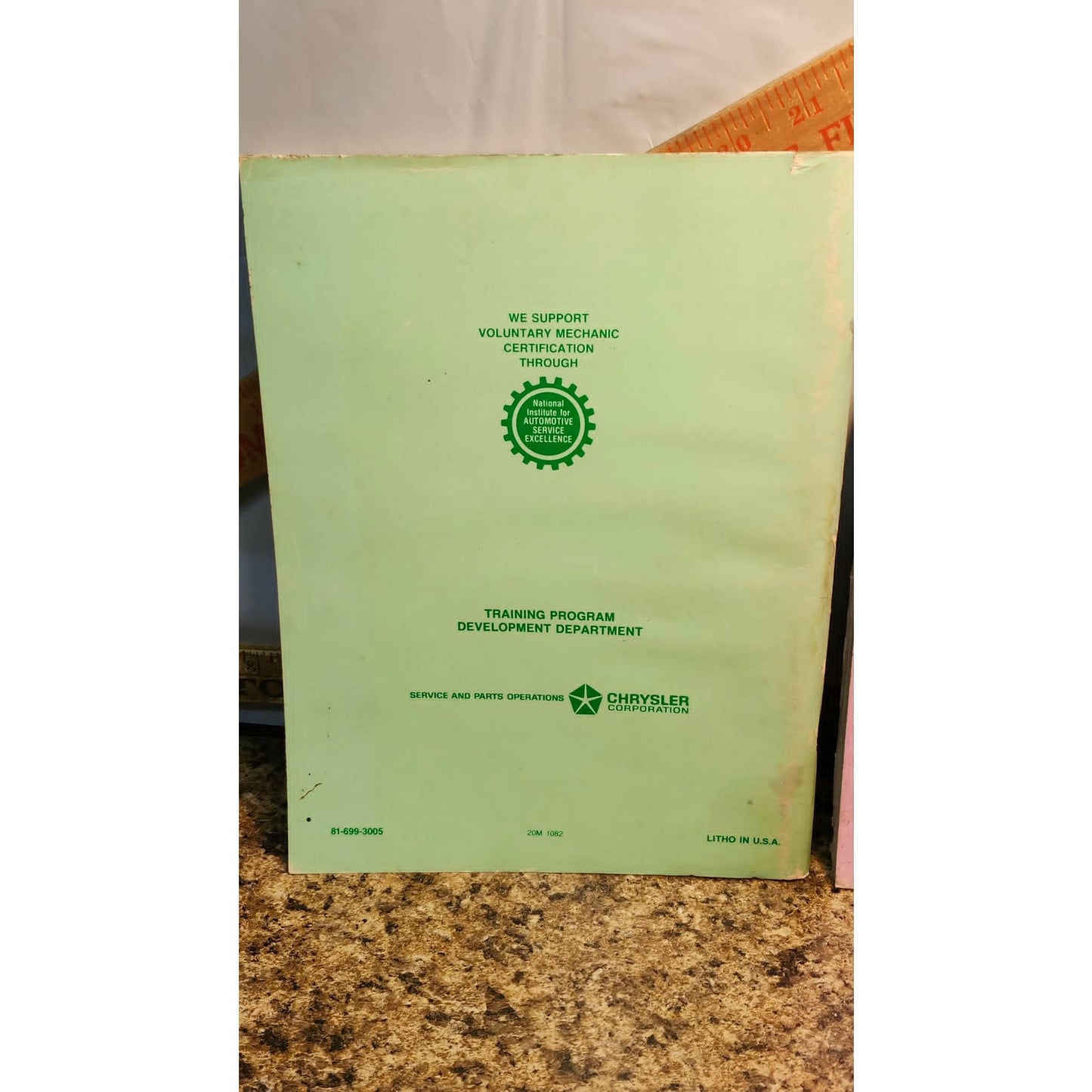 1983 Chrysler Corporation Driveability Test Procedure Manual Lot of 2 Service Book