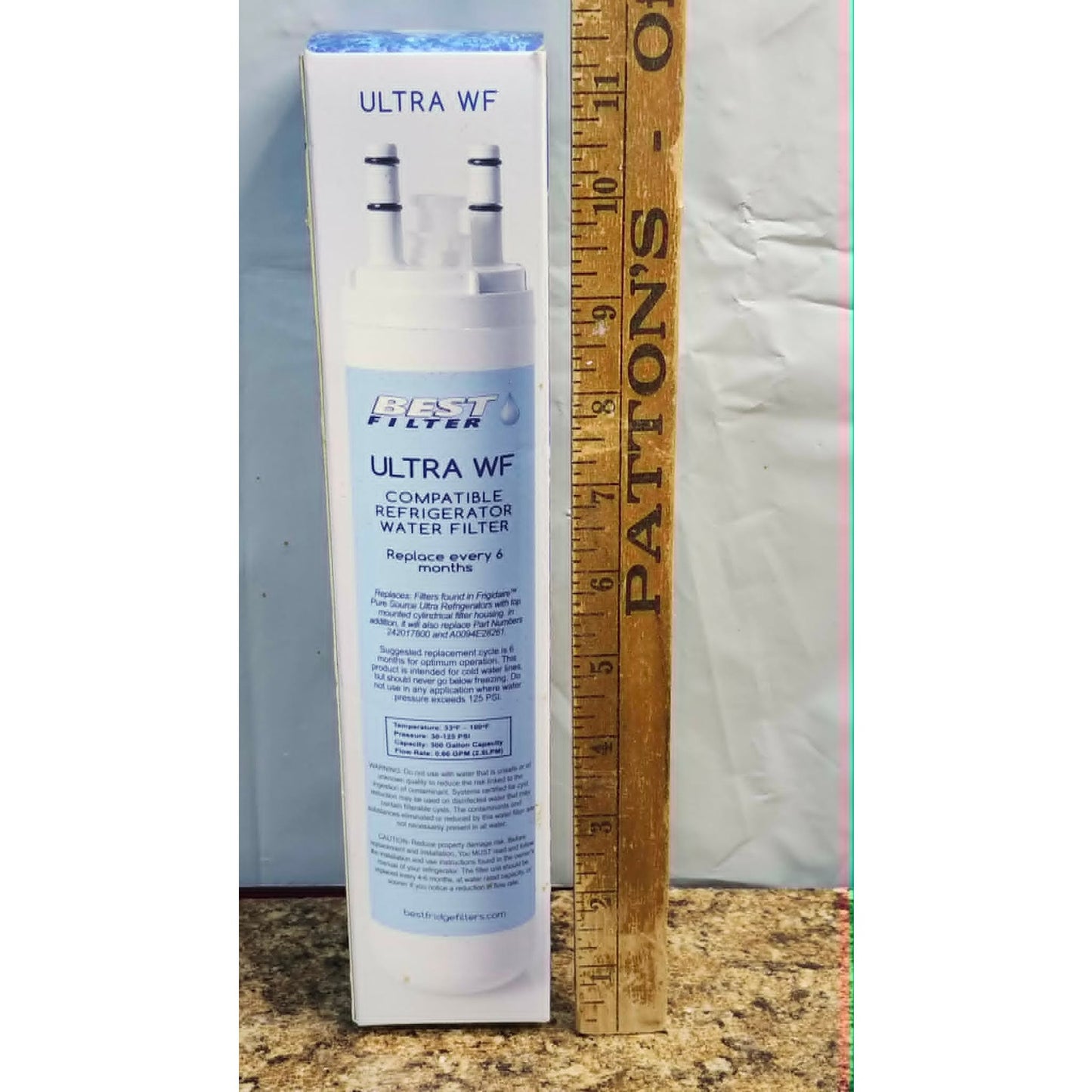 Best Filter Ultra WF Refrigerator Water Filter Compatible AQF122AWF Replacement