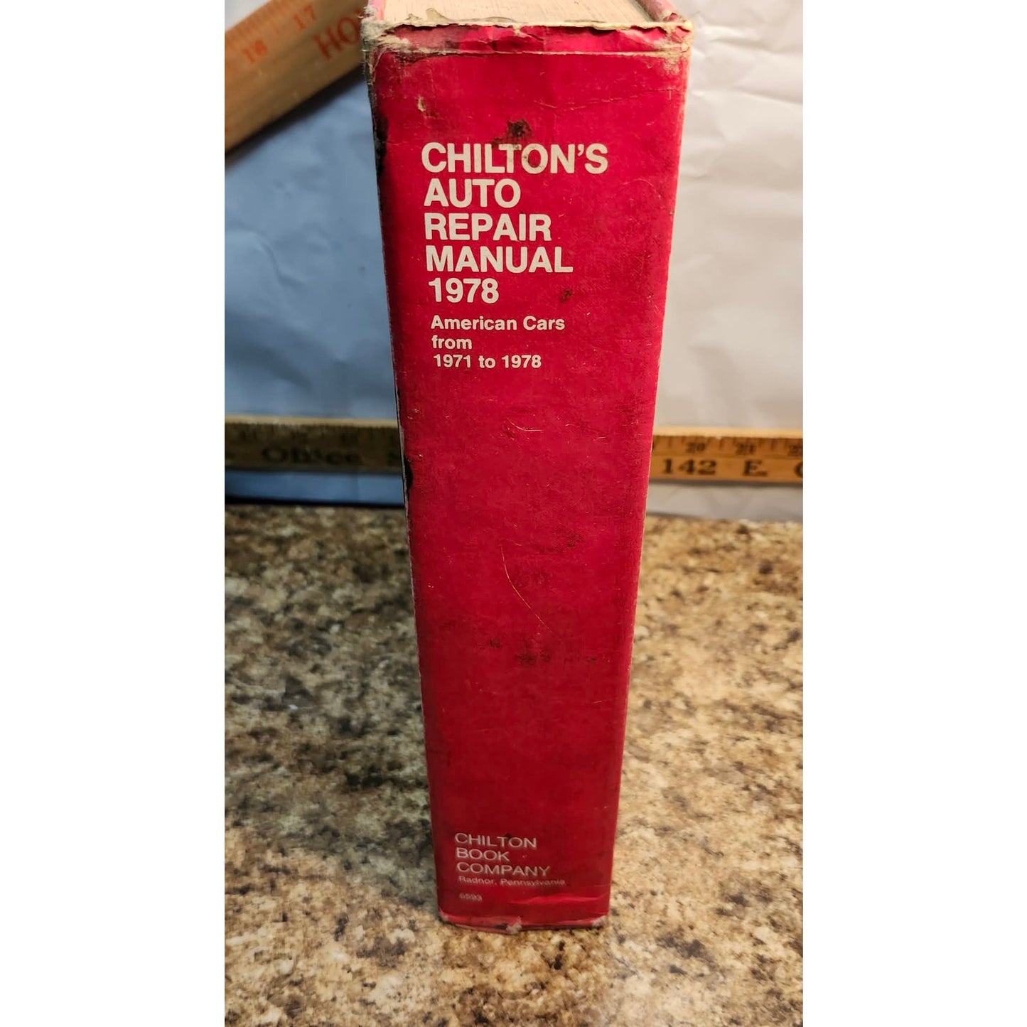 Vintage 1978 Chiltons Auto Repair Manual American Cars 1971-1978 Hardcover Book