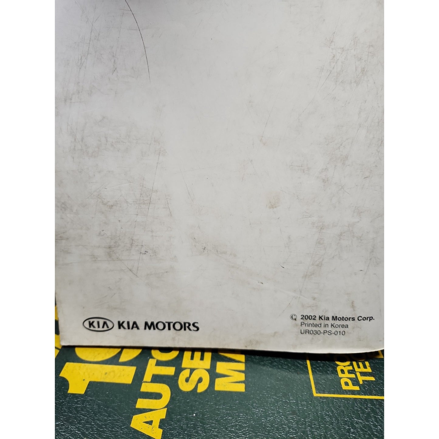 2001 Kia Rio Service Repair Manual