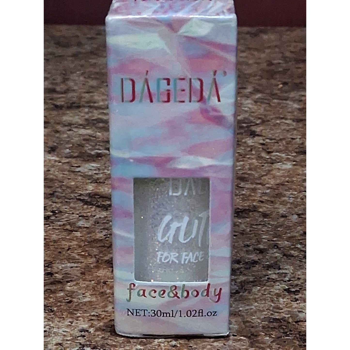 Dageda Body Glitter Gel Roll-On Face Glitter Mermaid Party Makeup Festival NIB