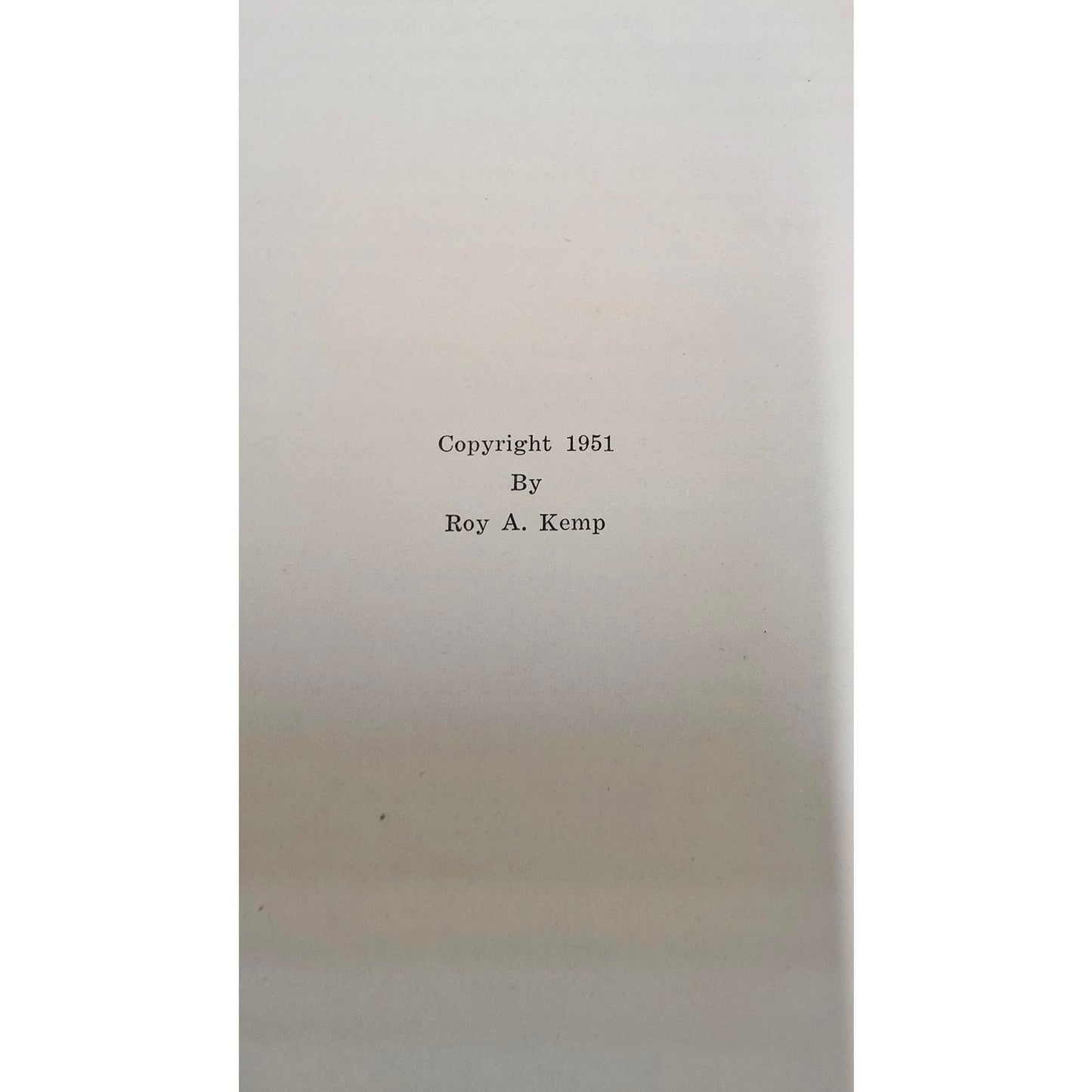 Vintage The Path Ahead Revelation Commentary Roy A. Kemp 1951 Wichita Publishing