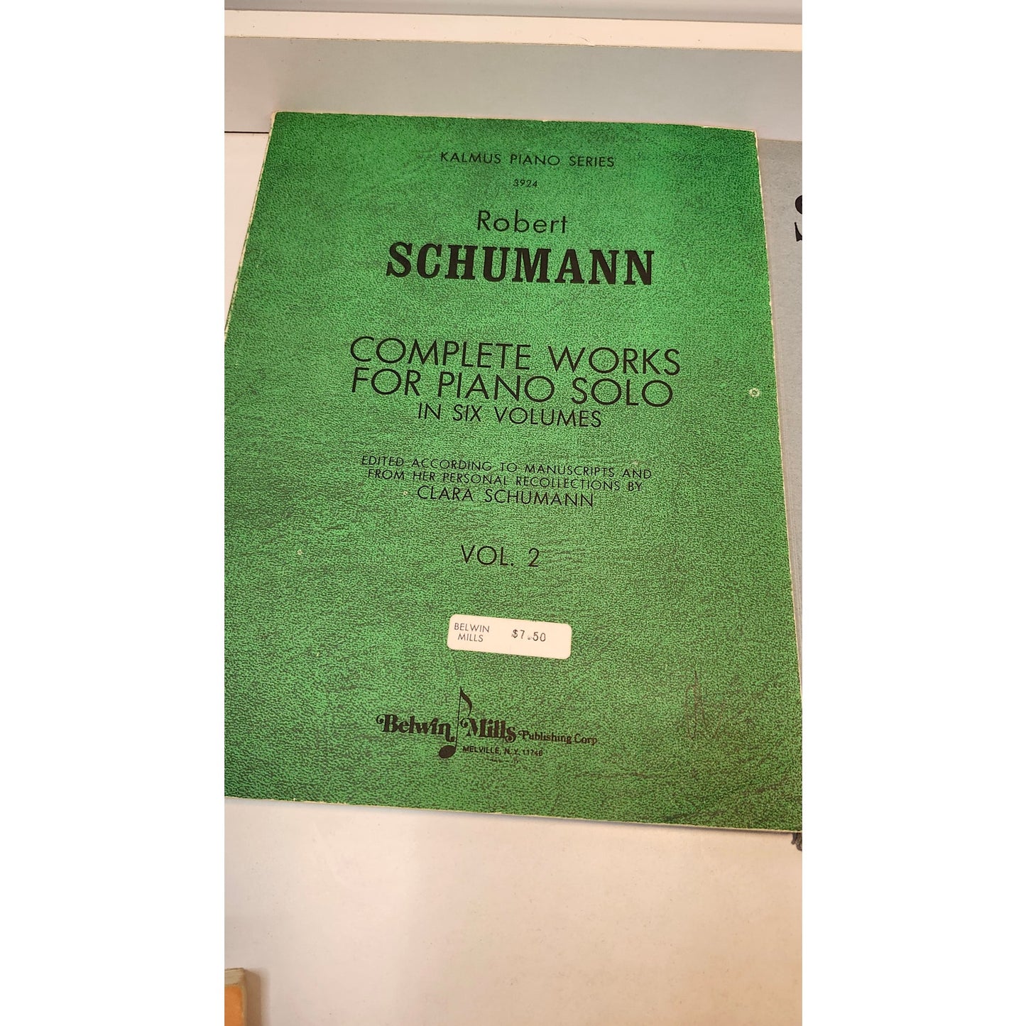 Robert Schumann Complete Works Piano Solo Sheet Music Lot Bunte Blatter Opus 99
