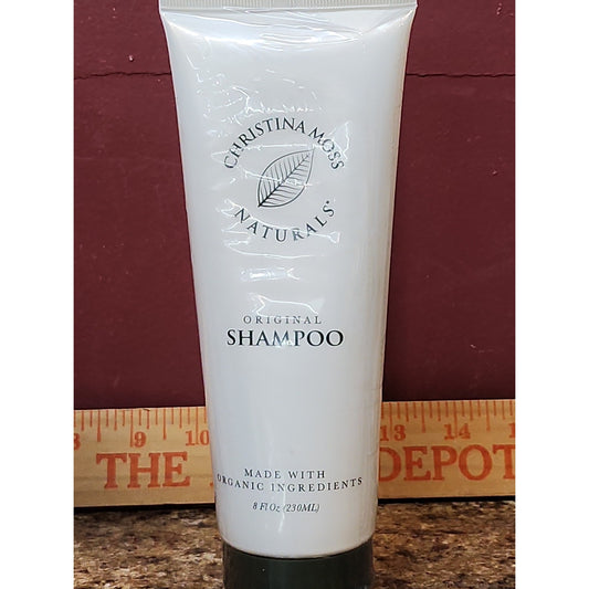 Christina Moss Naturals Shampoo Vegan Organic GMO Free New Sealed 8 oz.