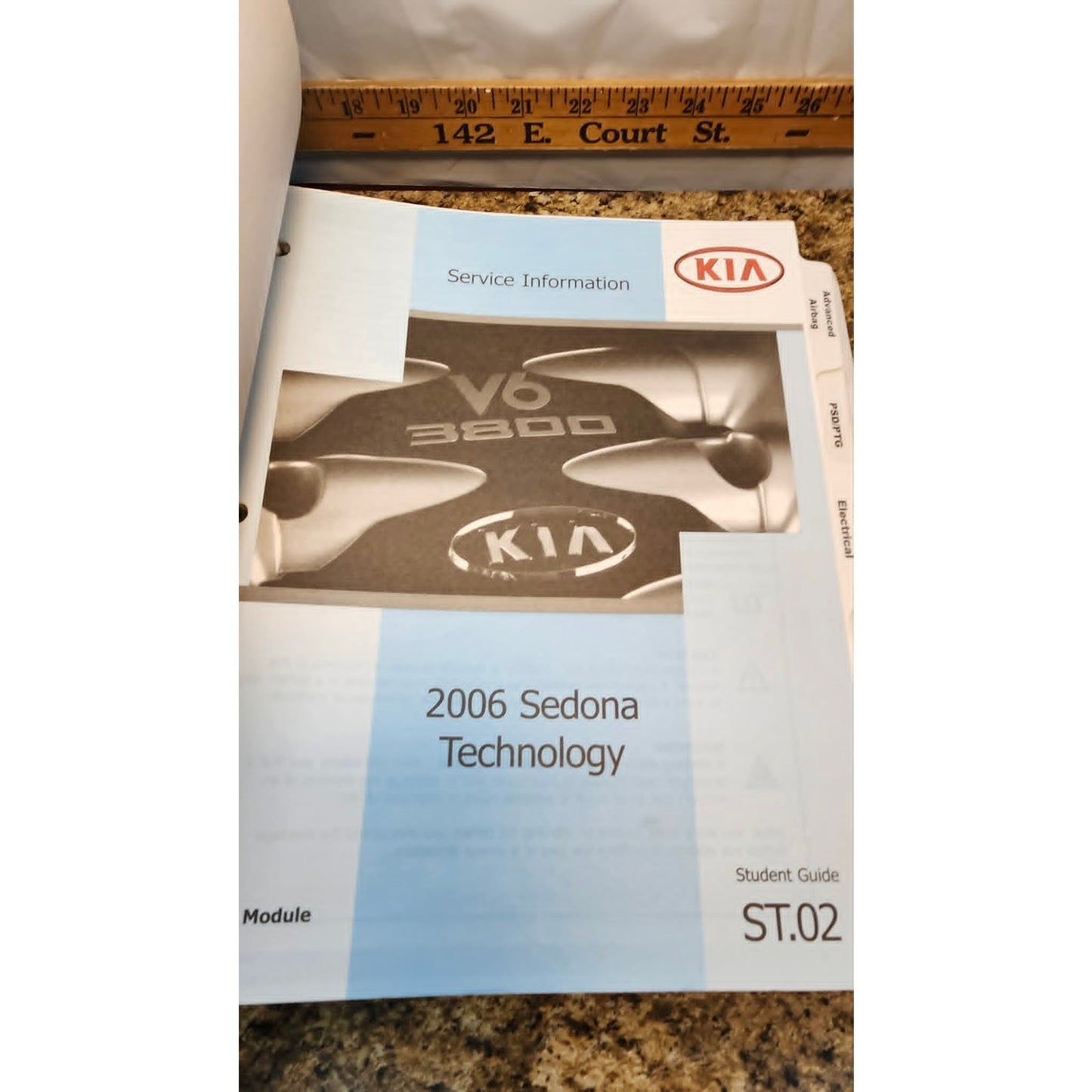 2006 Kia Professional Technical Training Series Sedona Technology Student Guide