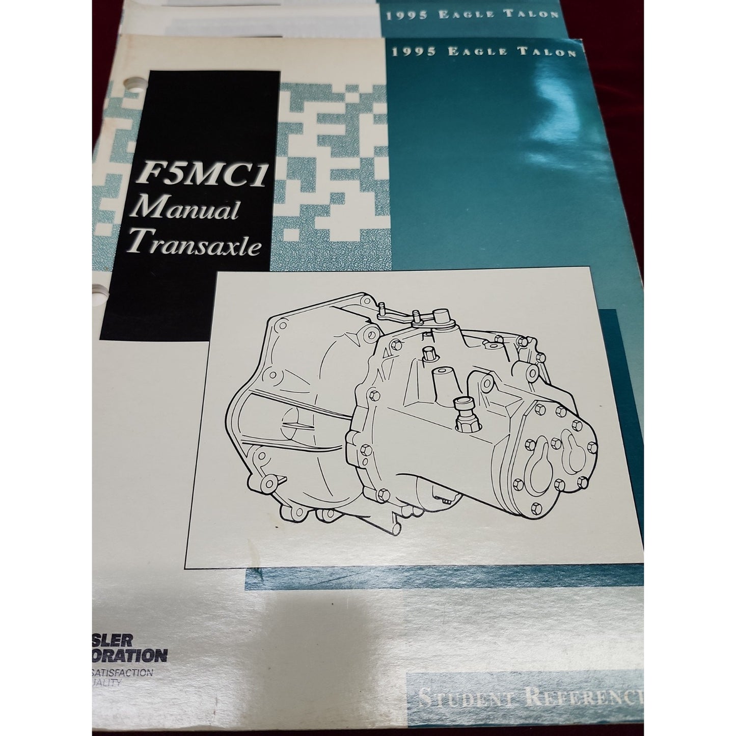 Chrysler Eagle Talon Course Student Books And Supplements 6 Books Total