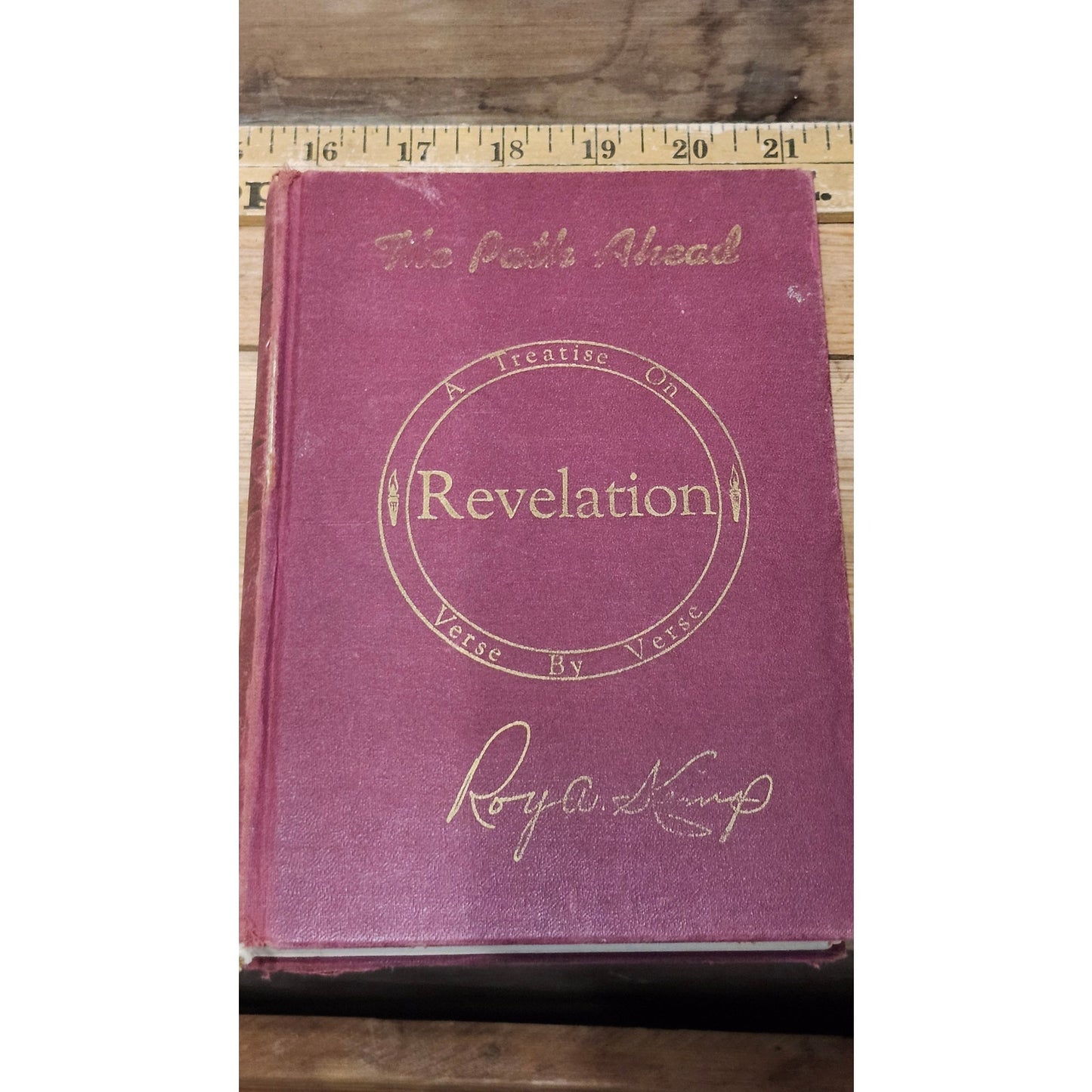 Vintage The Path Ahead Revelation Commentary Roy A. Kemp 1951 Wichita Publishing