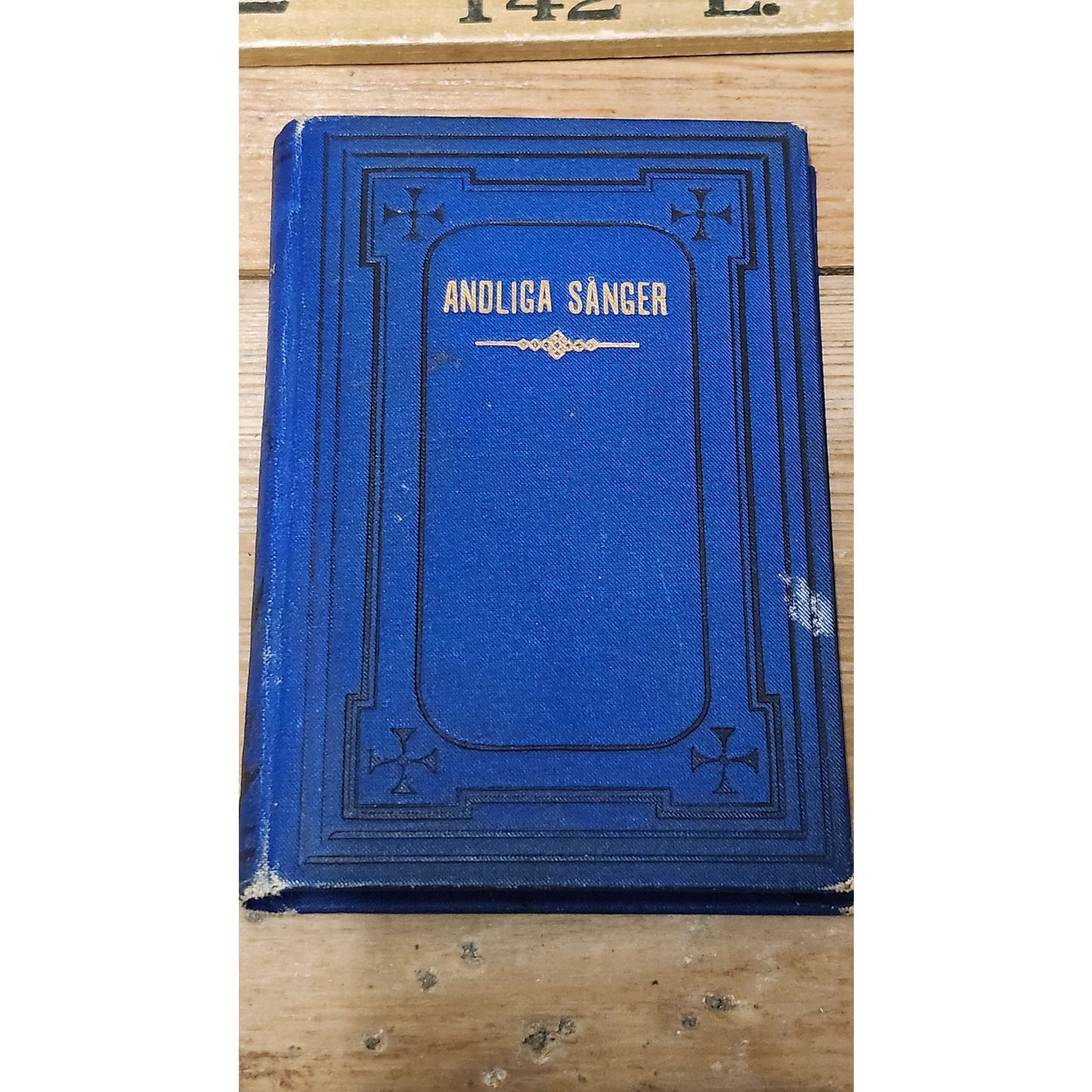 Antique 1898 Andliga Sanger 2nd Enlarged Edition Swedish Christian Hymnal
