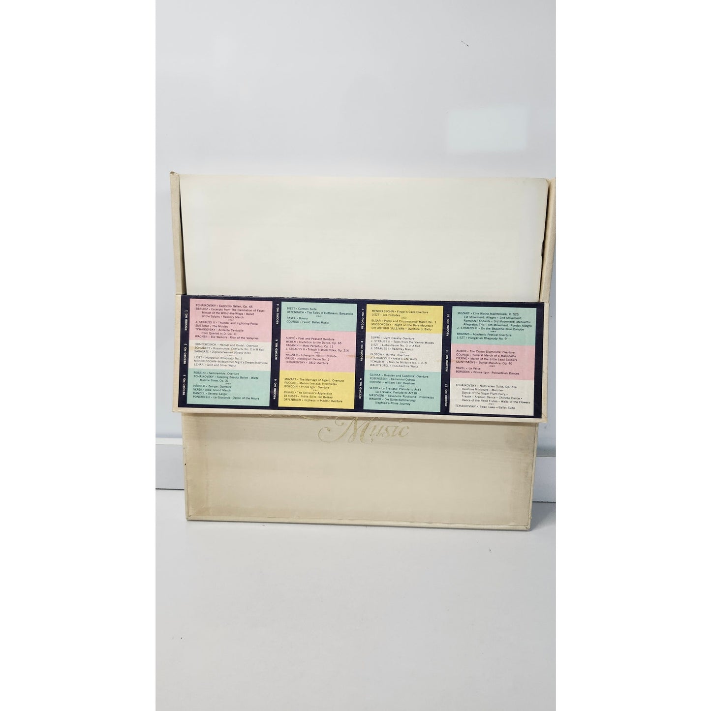 Festival of Light Classical Music 12 Vinyl LP Box Set Reader's Digest RCA 1960