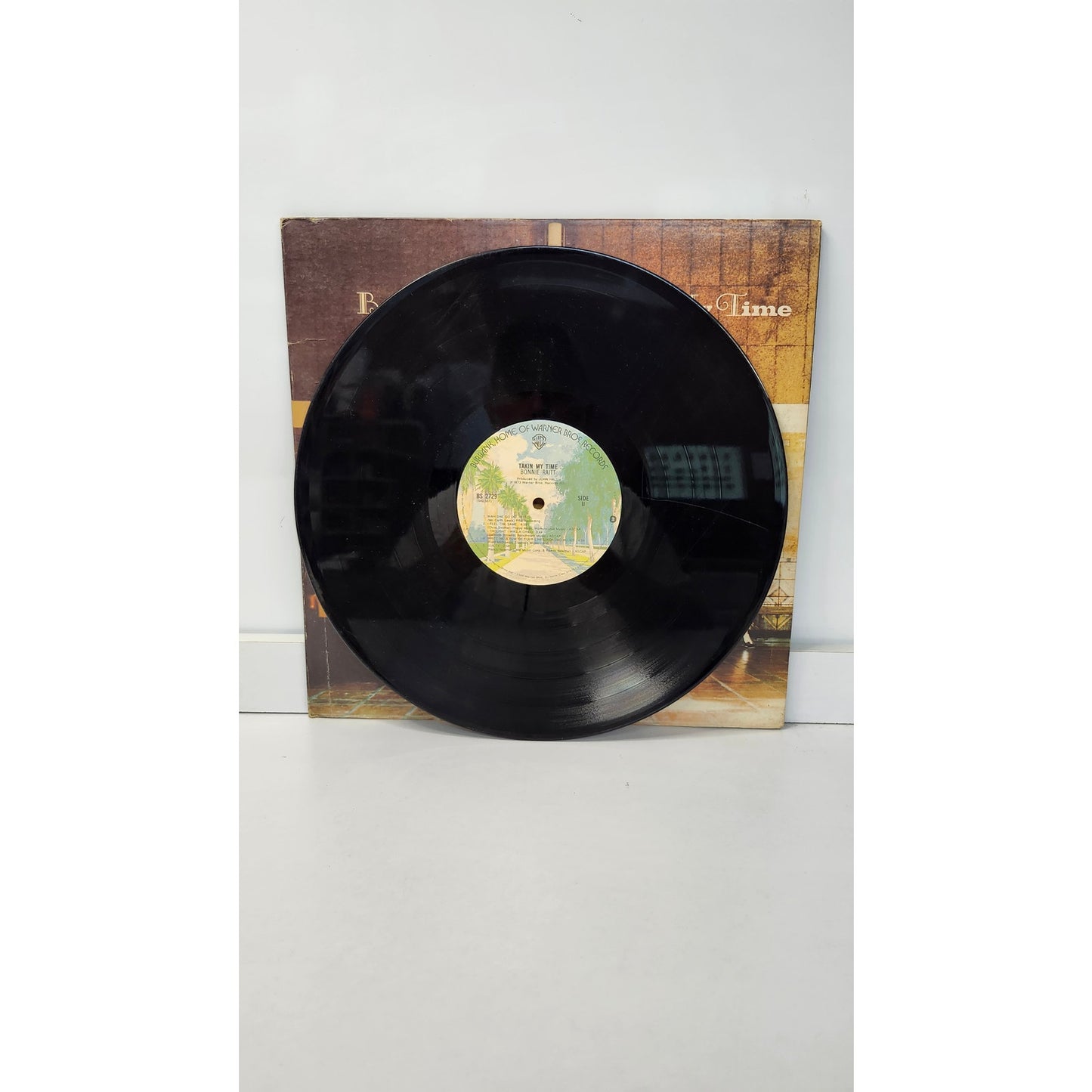 Vintage 1973 Bonnie Raitt Takin My Time LP Vinyl Album Warner Bros BS 2729
