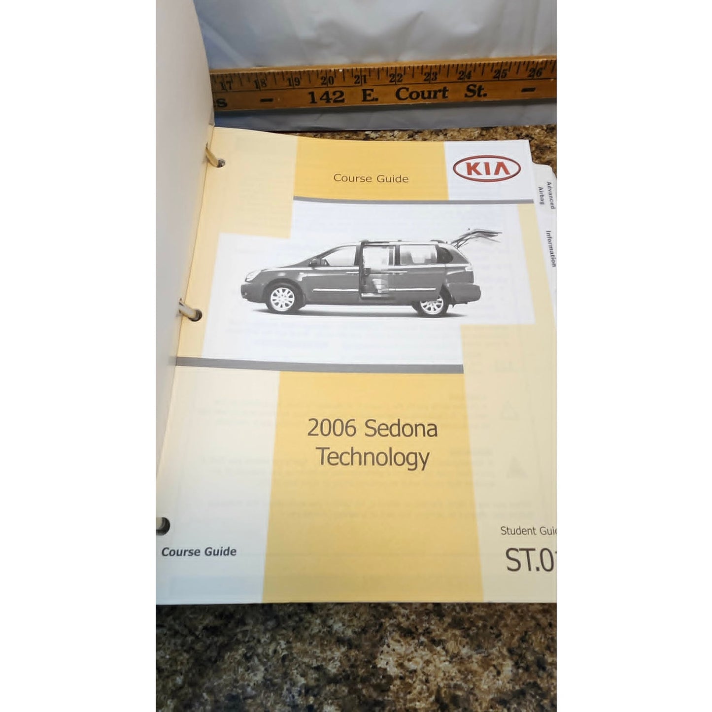 2006 Kia Professional Technical Training Series Sedona Technology Student Guide
