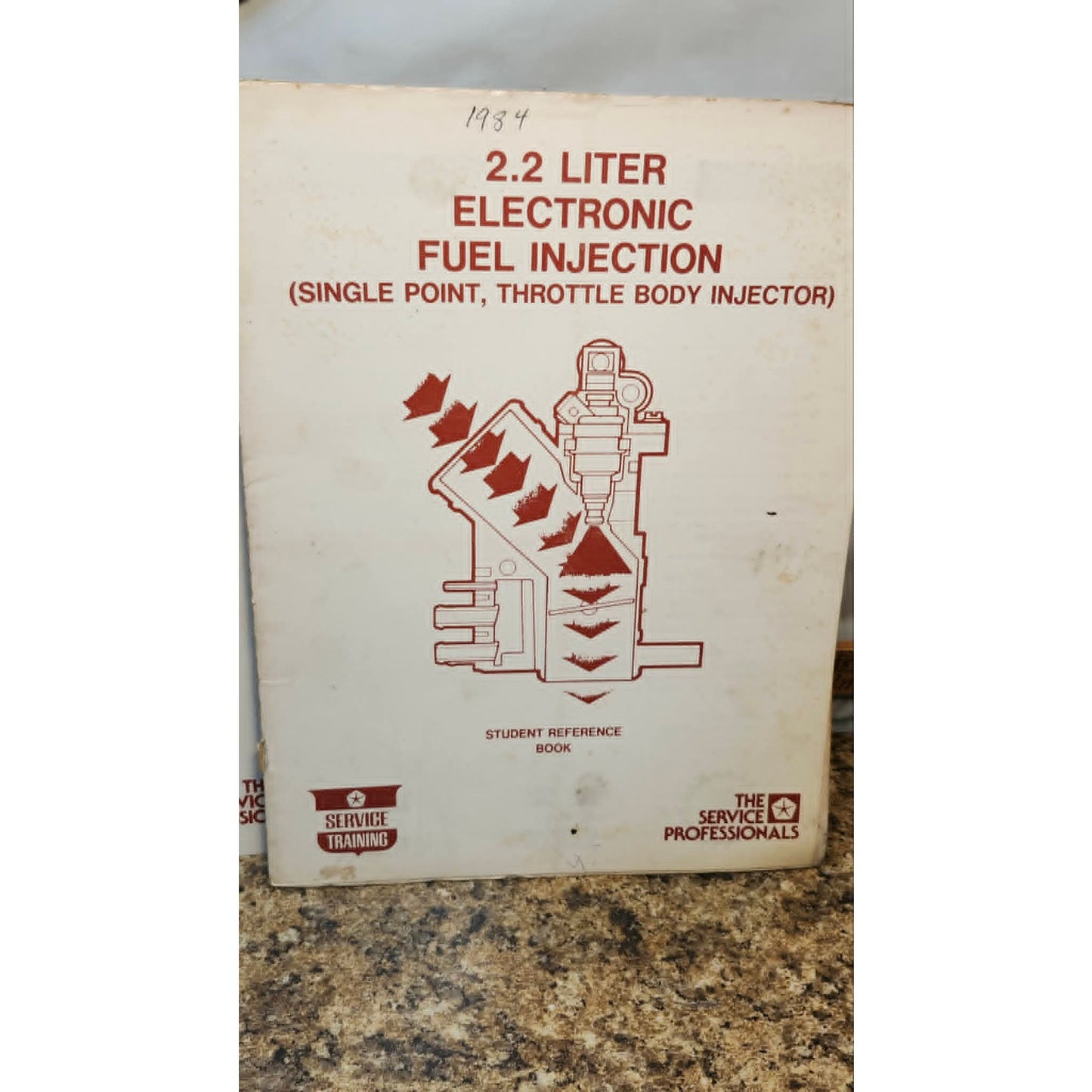 Chrysler 2.2 Liter Electronic Fuel Injection Student Reference Book Lot of 2