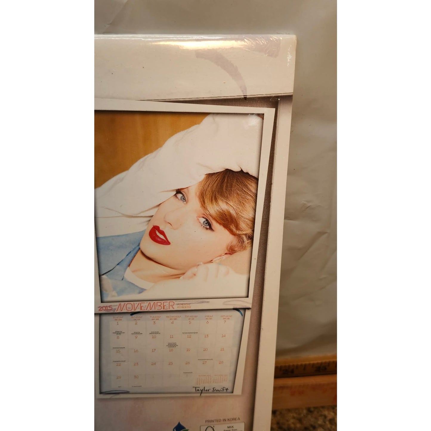New Taylor Swift 2015-2016 Official 12-Month Academic Calendar BrownTrout