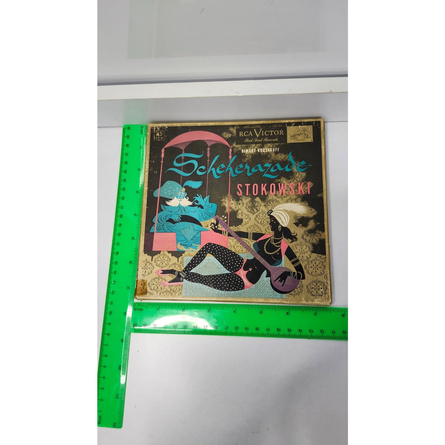 RCA Victor Rimsky Korsakoff Scheherazade Op. 35 Stokowski Red Seal Box Set LP